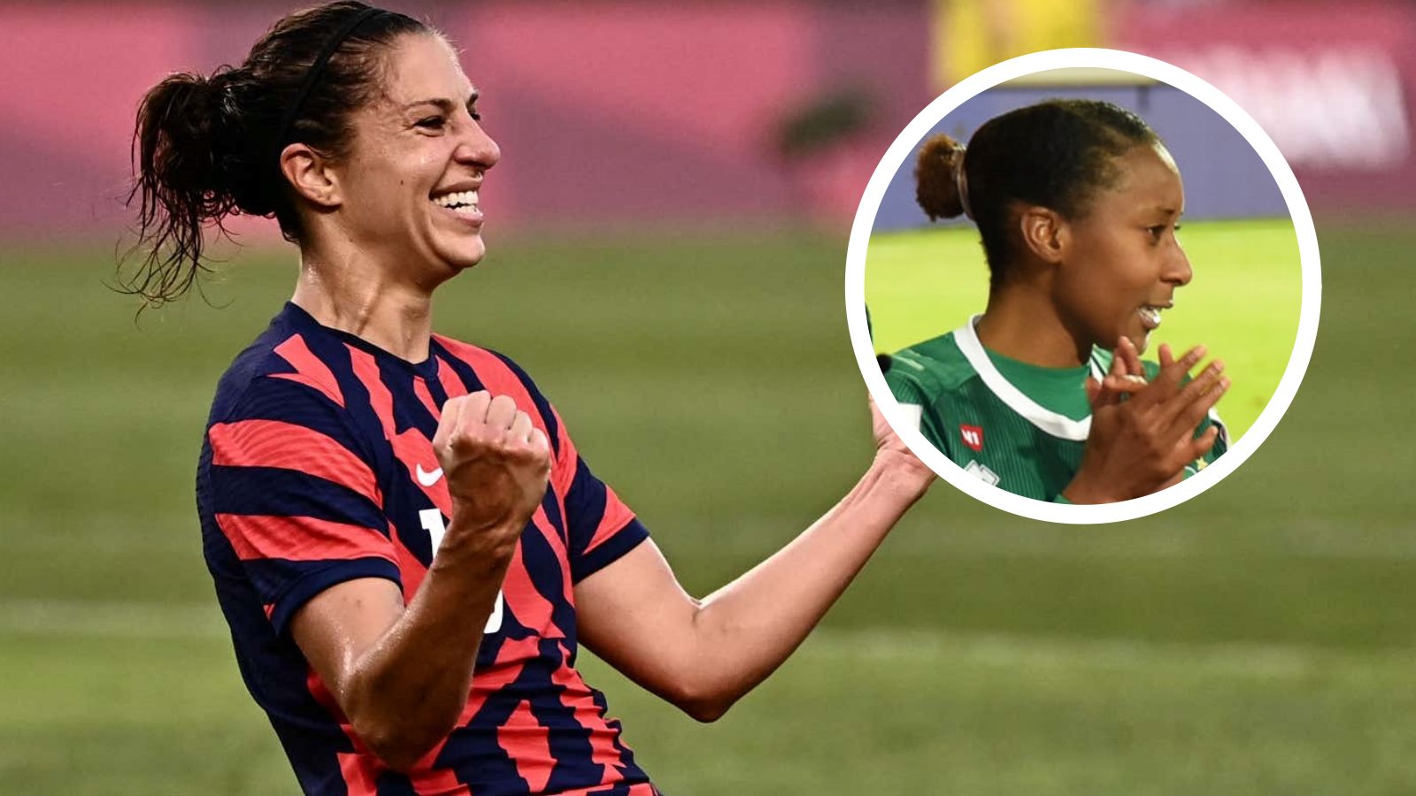 Carli Lloyd Tiffany McCarty GFX