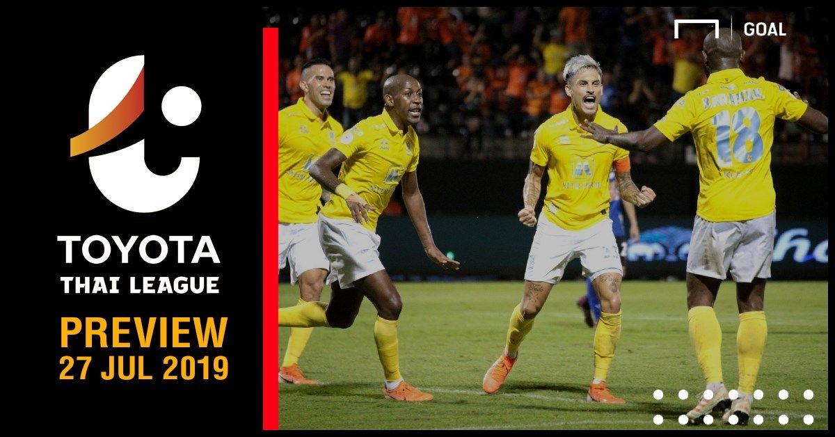 PREVIEW TOYOTA THAI LEAGUE : นัดที่ 20 (วันเสาร์ที่ 27 กรกฎาคม 2019)