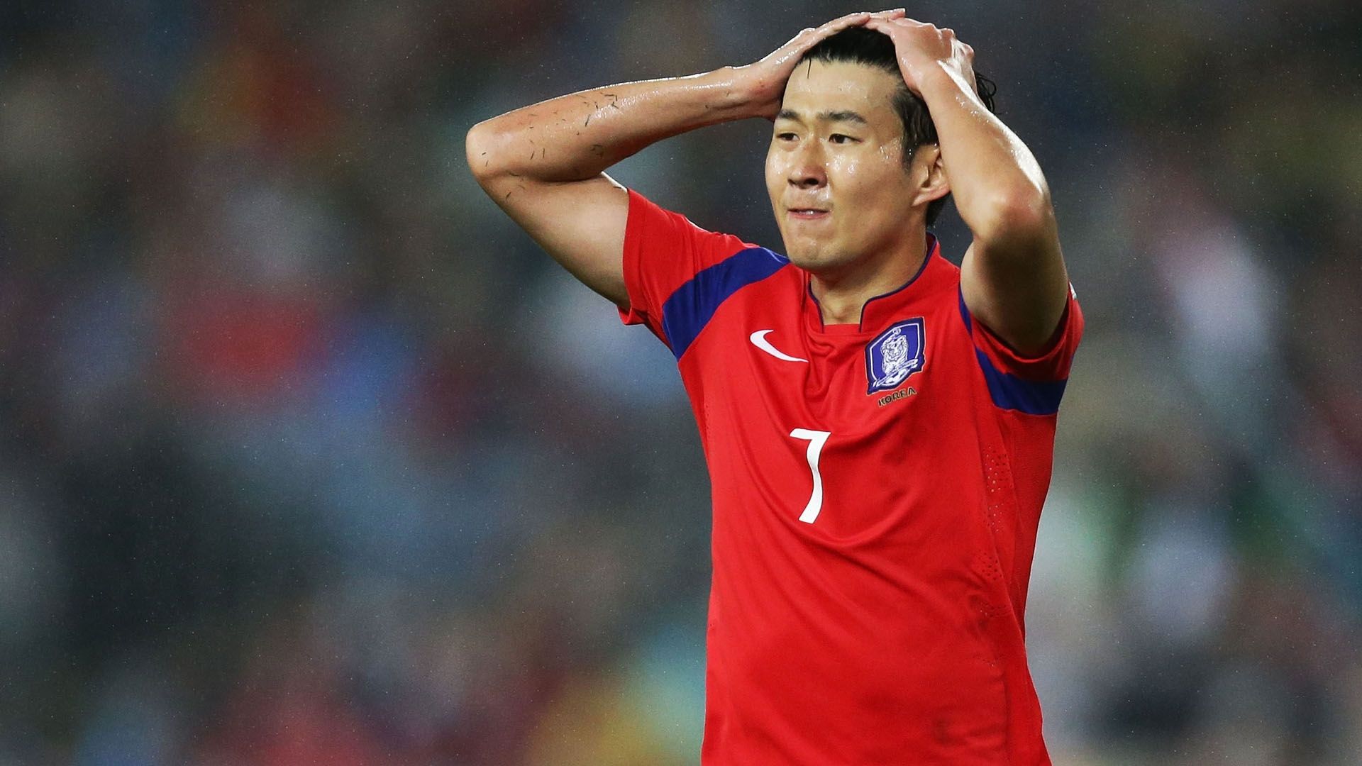 Son Heung Min of Korea Republic