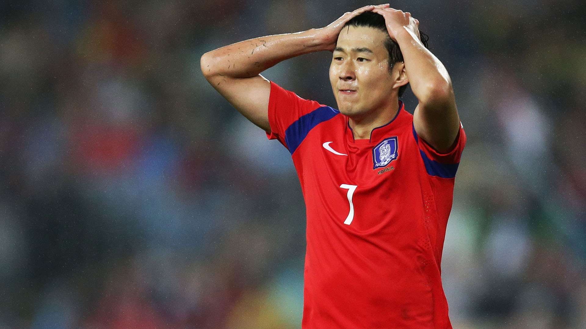 Son Heung Min of Korea Republic