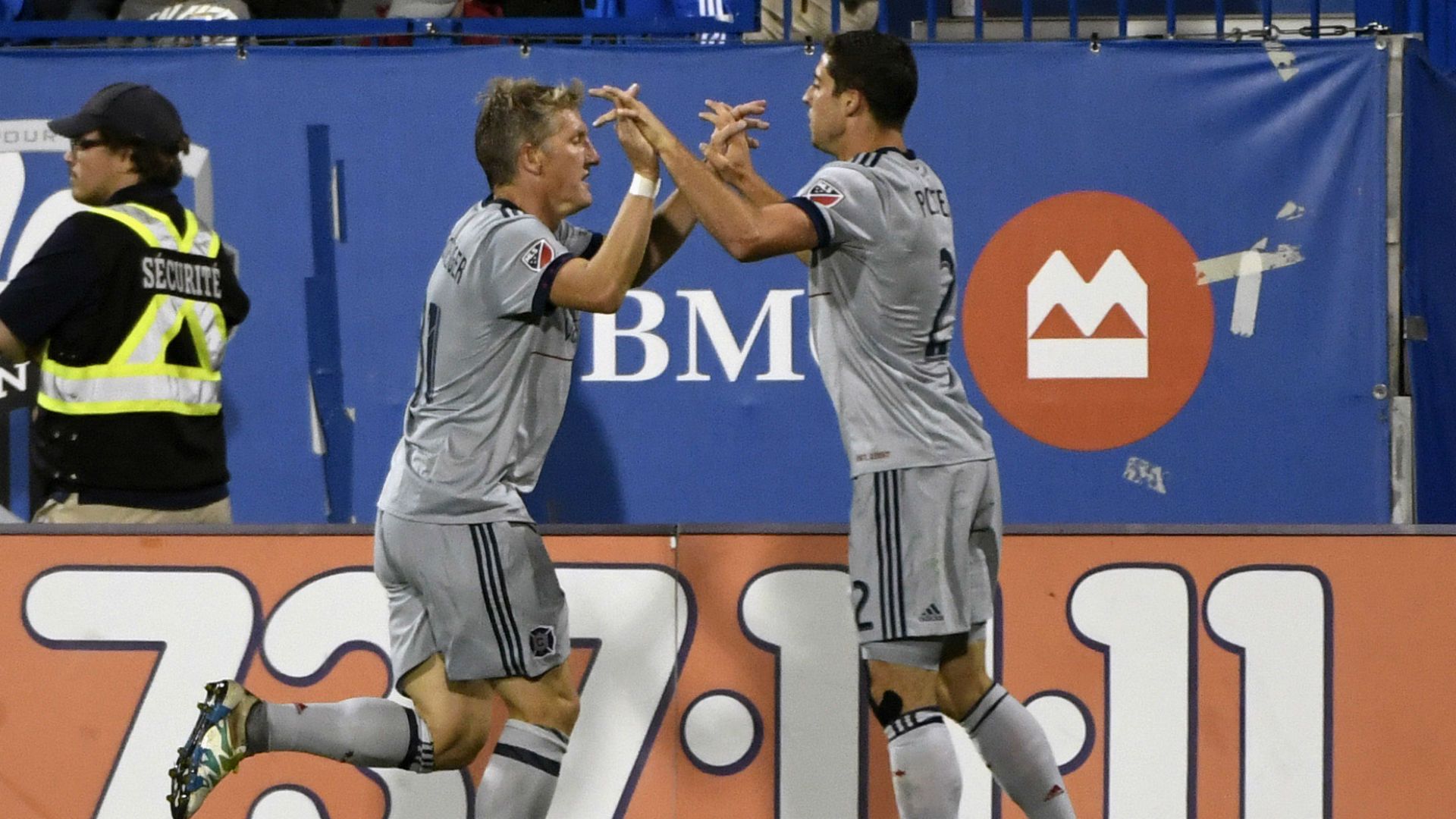 Bastian Schweinsteiger Matt Polster Chicago Fire