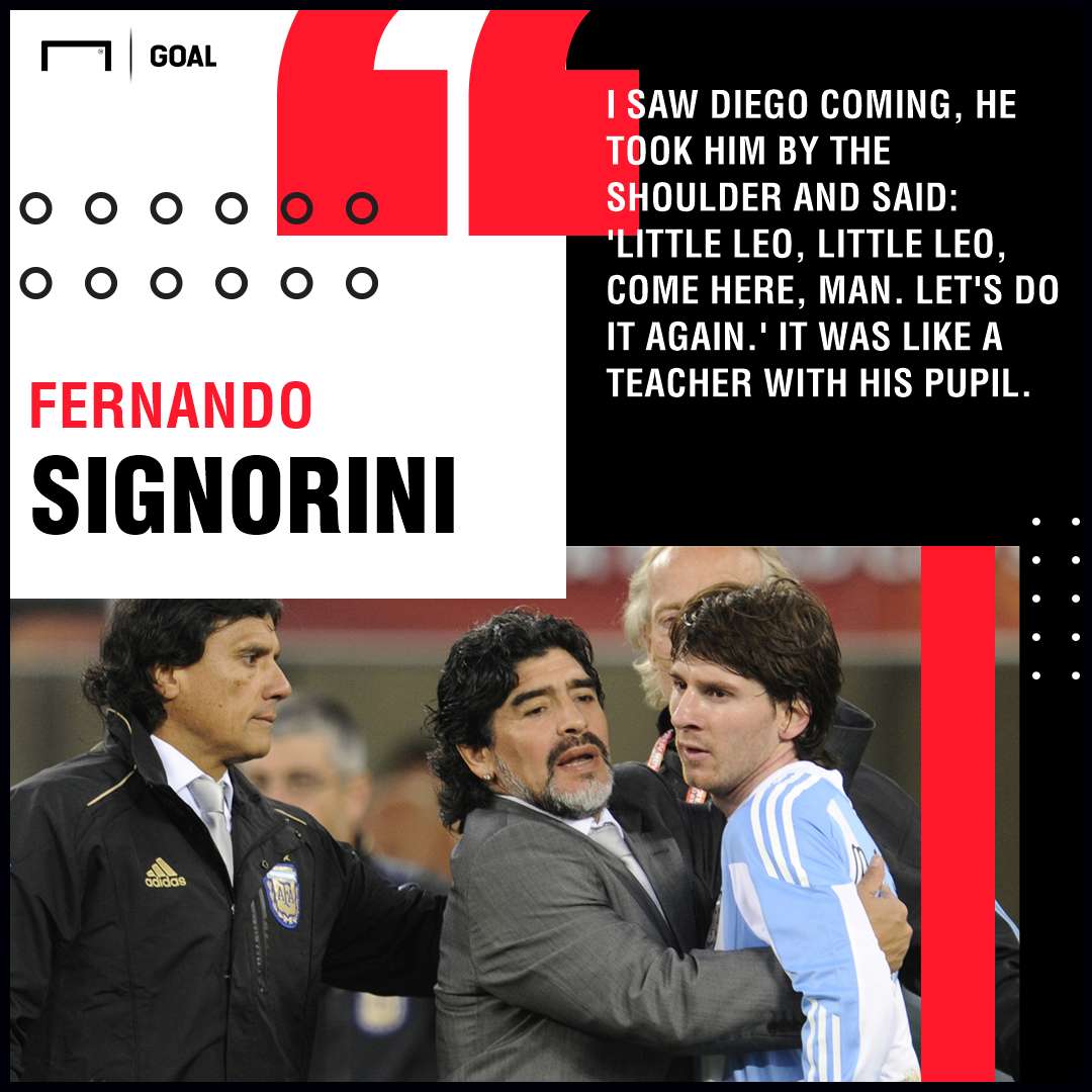 Lionel Messi Diego Maradona PS