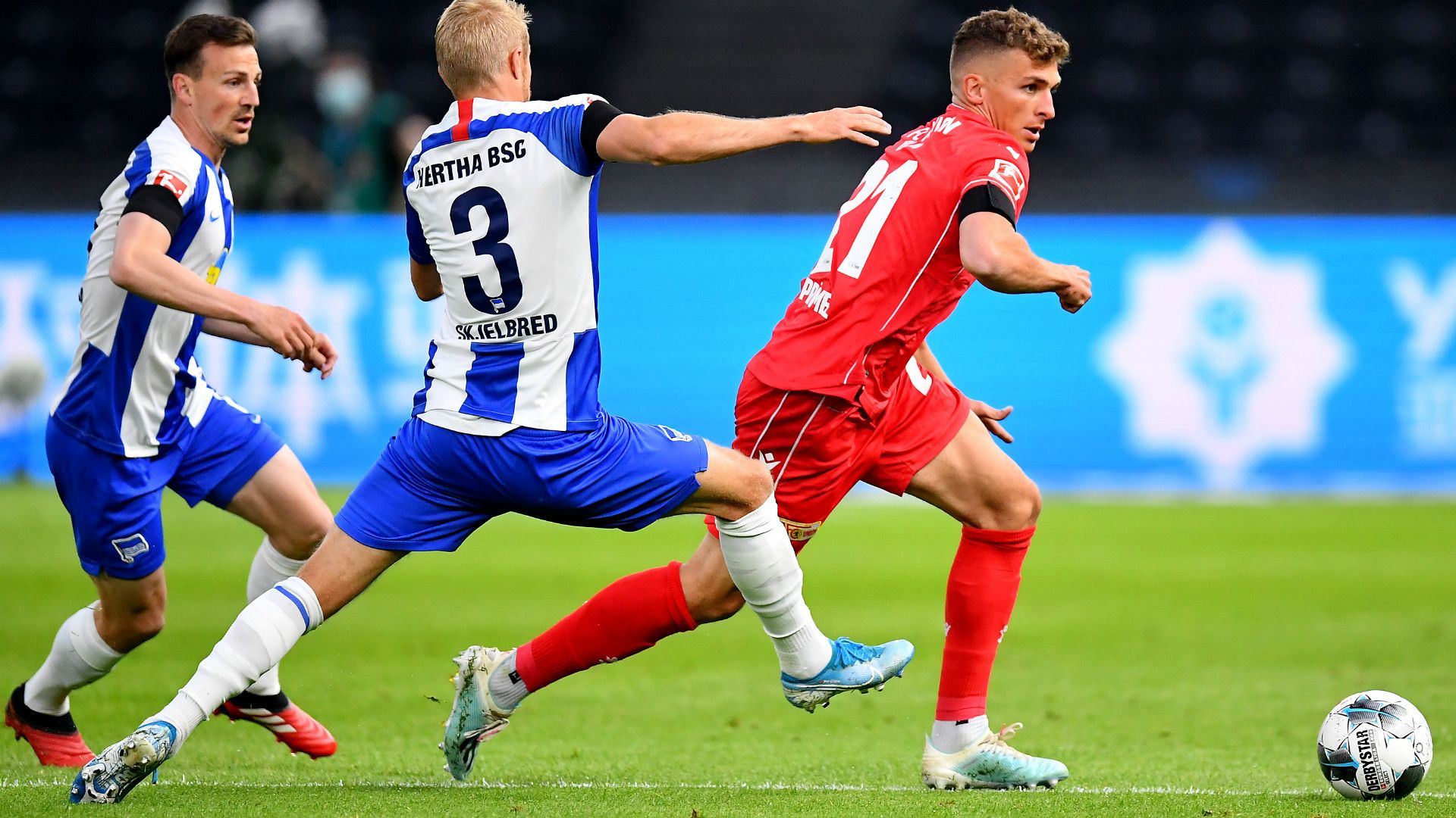 PER SKJELBRED HERTHA BSC GRISCHA PRÖMEL UNION BERLIN BUNDESLIGA 22052020