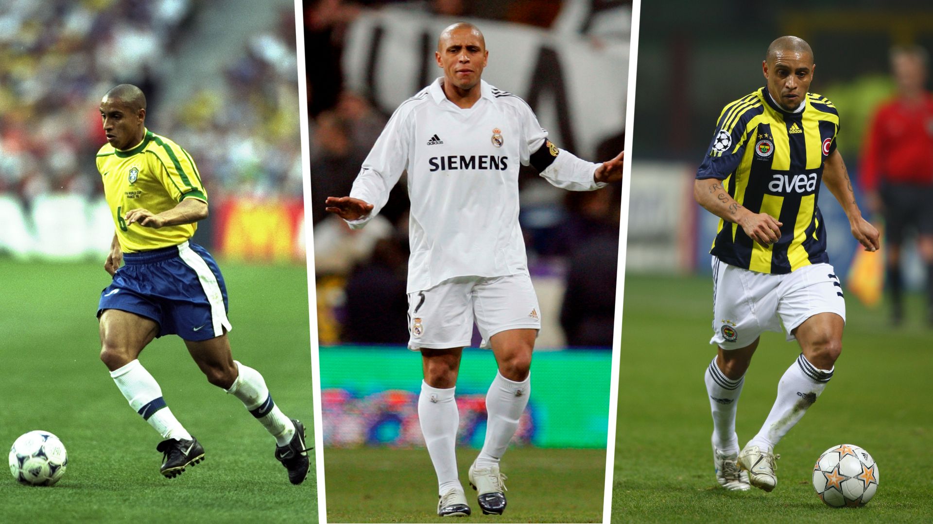 Roberto Carlos Brazil Real Madrid Fenerbahçe