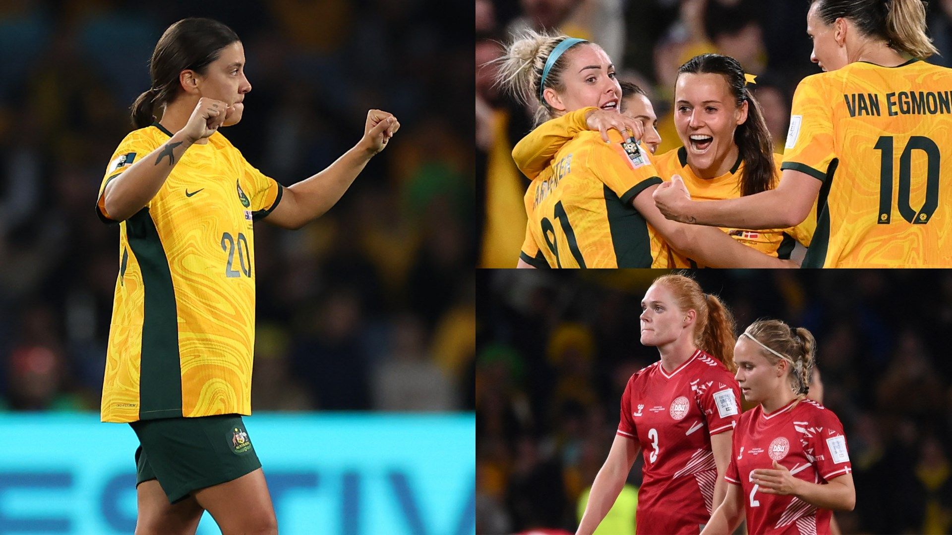 Sam Kerr Australia Denmark GFX