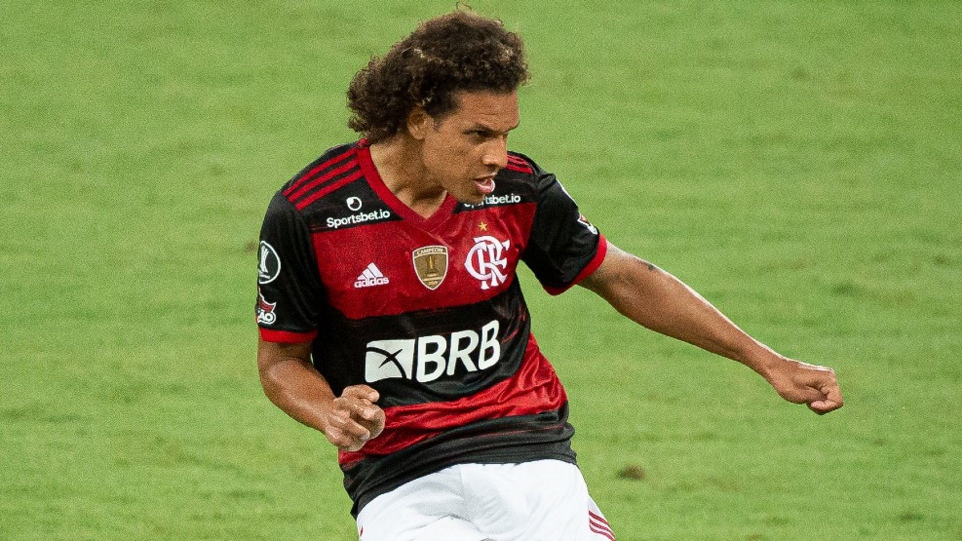 Willian Arão Flamengo Racing Libertadores 02 12 2020
