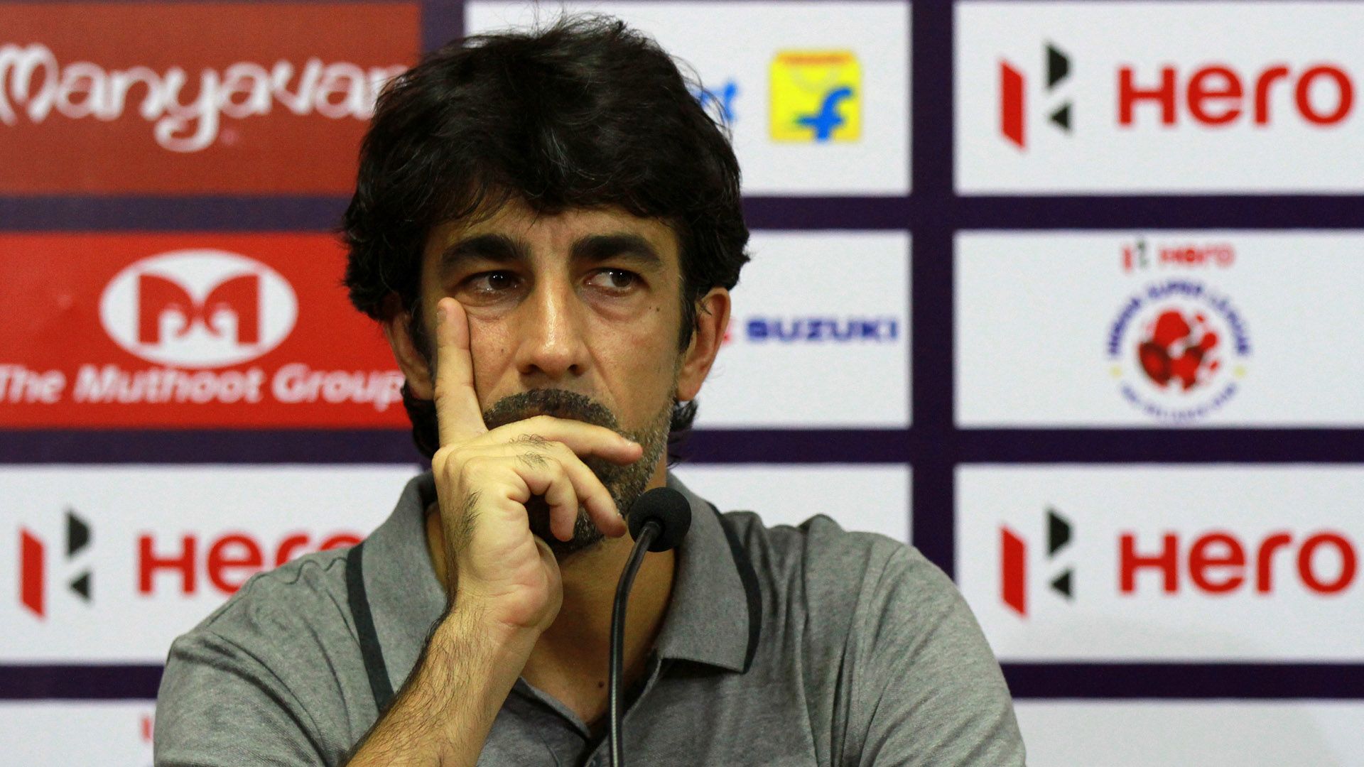 Oscar Bruzon Kerala Blasters FC Mumbai City FC ISL season 2 10102015