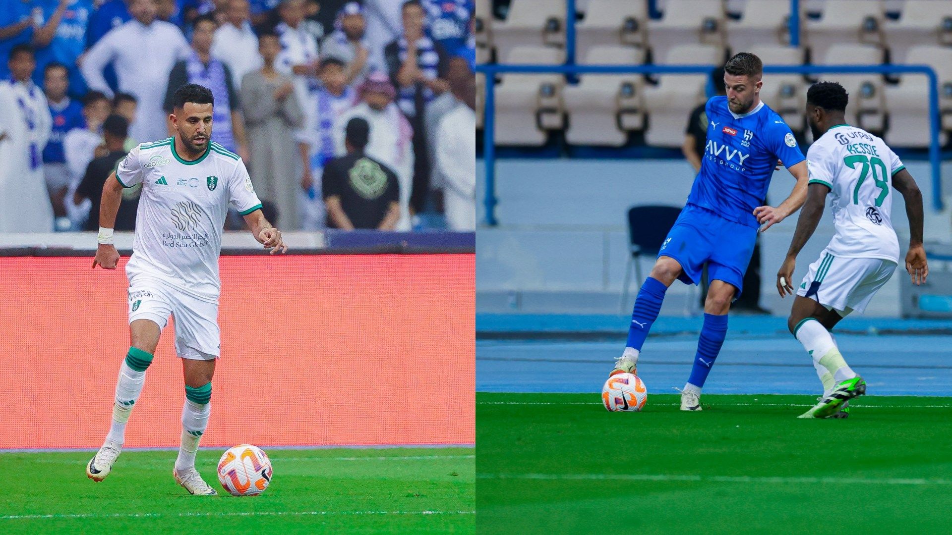 Hilal Ahli Riyad Mahrez Malcom 2023-2024