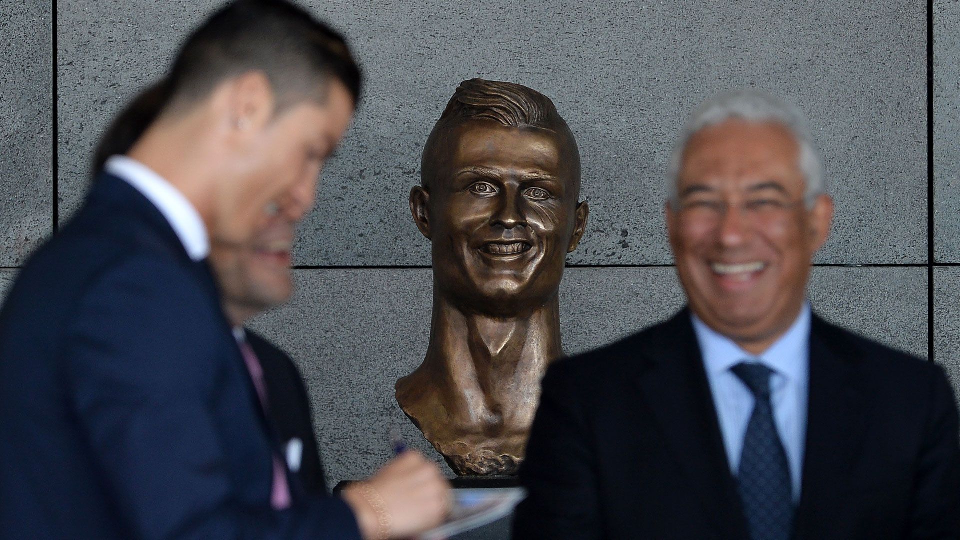 Cristiano Ronaldo Flufhafen Madeira