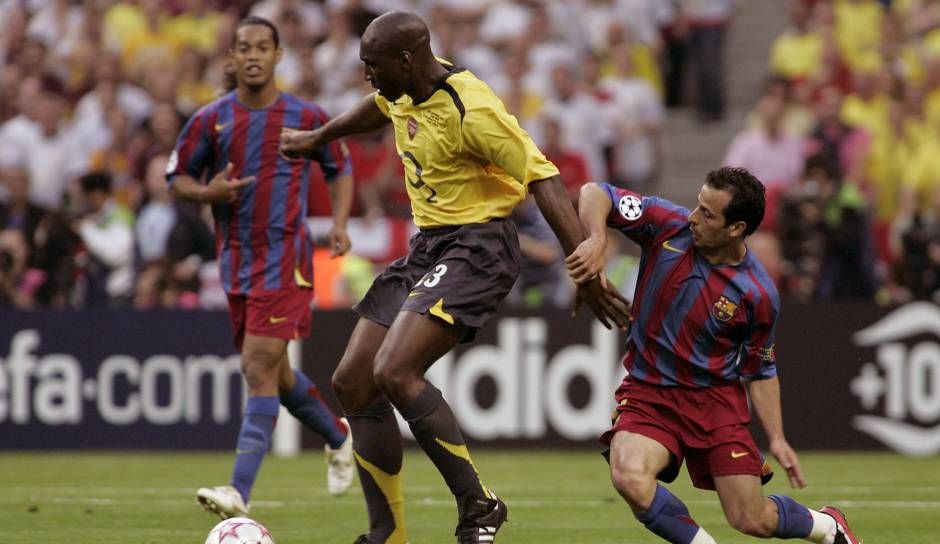 ONLY GERMANY Sol Campbell Arsenal Barcelona Champions League