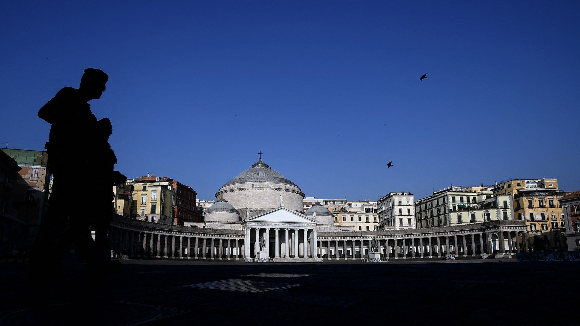 Piazza del Plebiscito Napoli Naples Italy