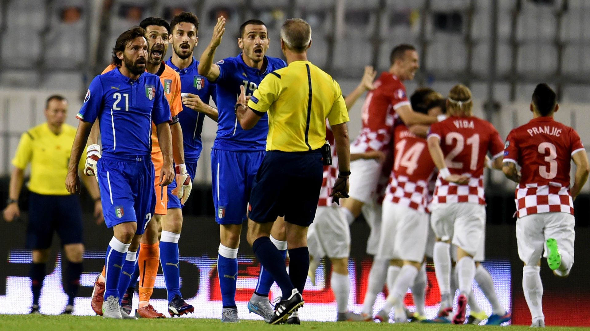 croatia italy - euro 2016 qualifiers - 12062015