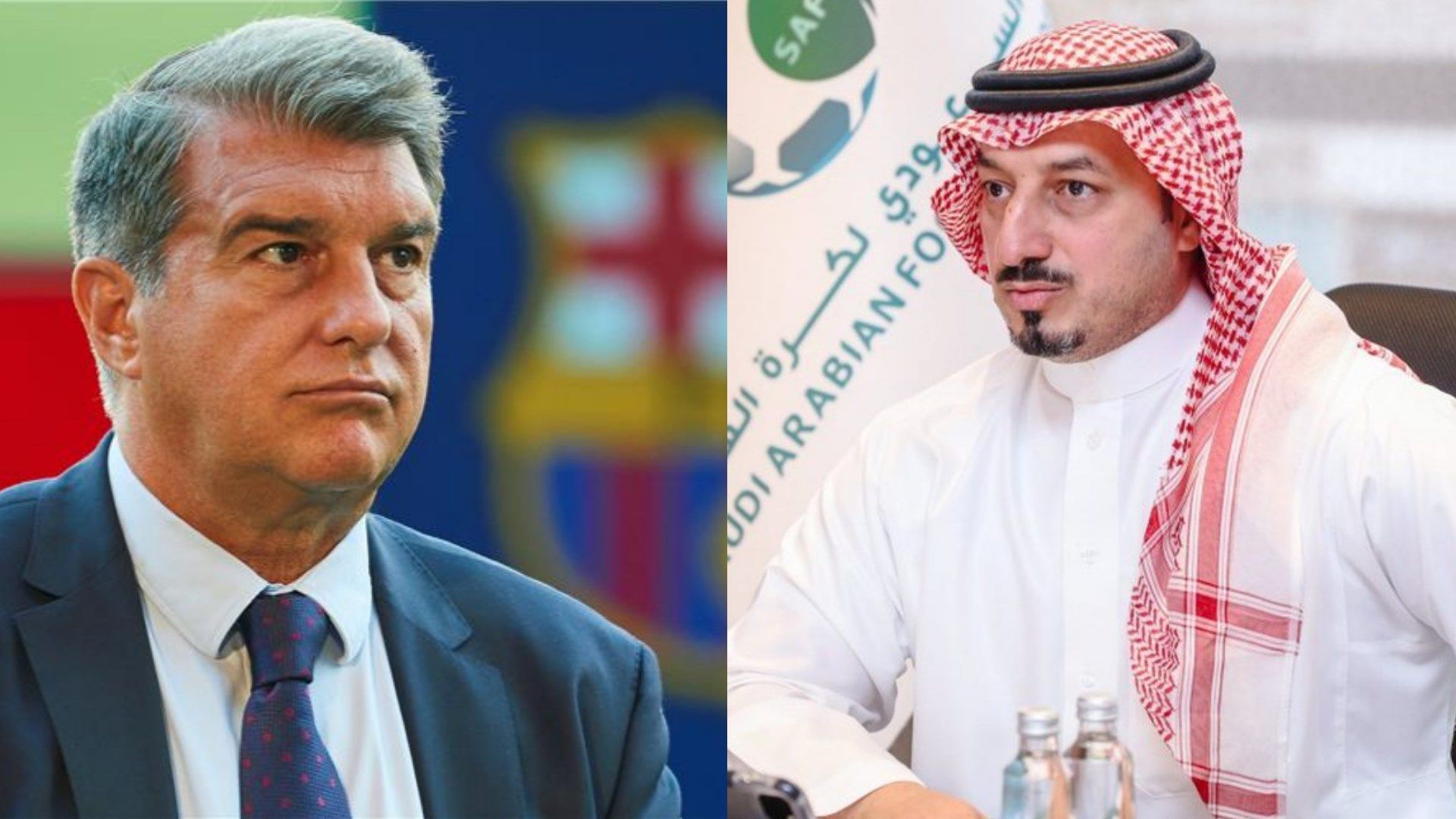 Joan Laporta - Yasser Al Misehal