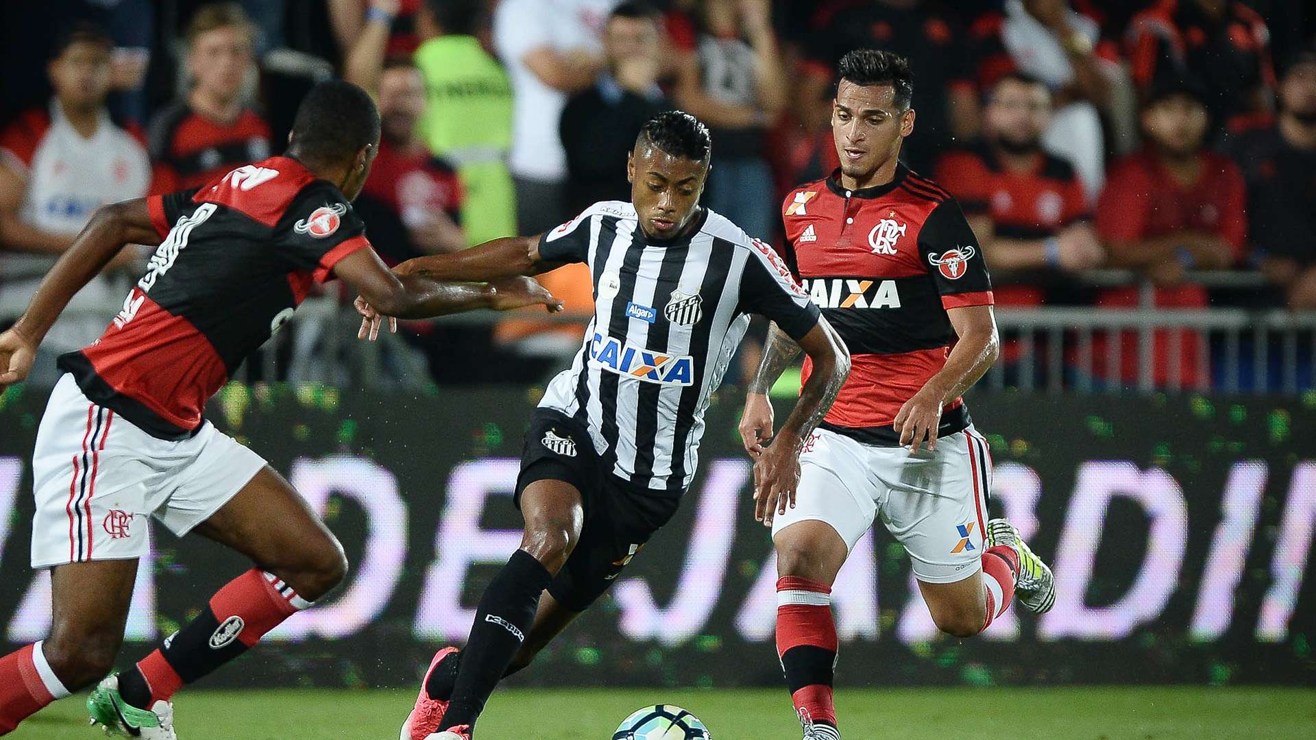 Bruno Henrique Miguel Trauco Flamengo Santos Copa do Brasil 28062017