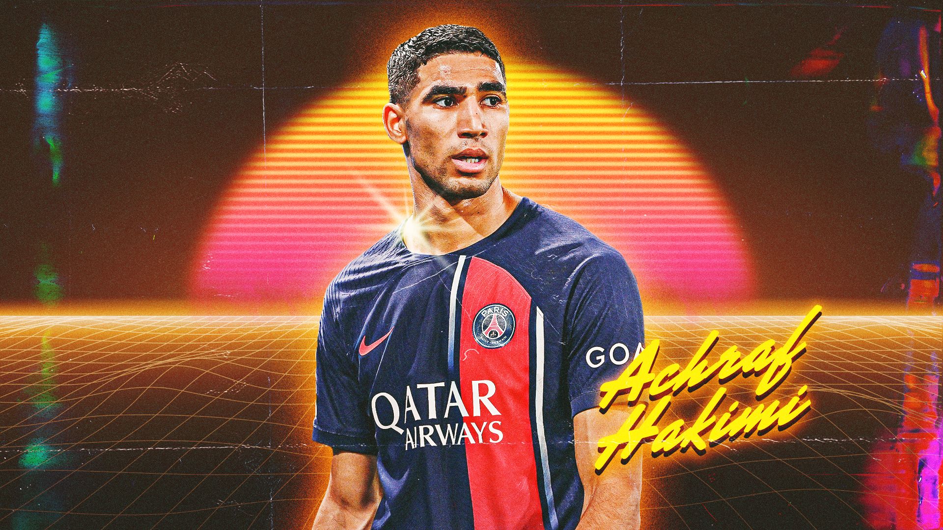Achraf Hakimi World Class Club 2024 GFX