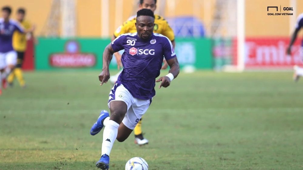 Ganiyu Oseni Ha Noi FC vs Tampines Rovers Group F AFC Cup 2019