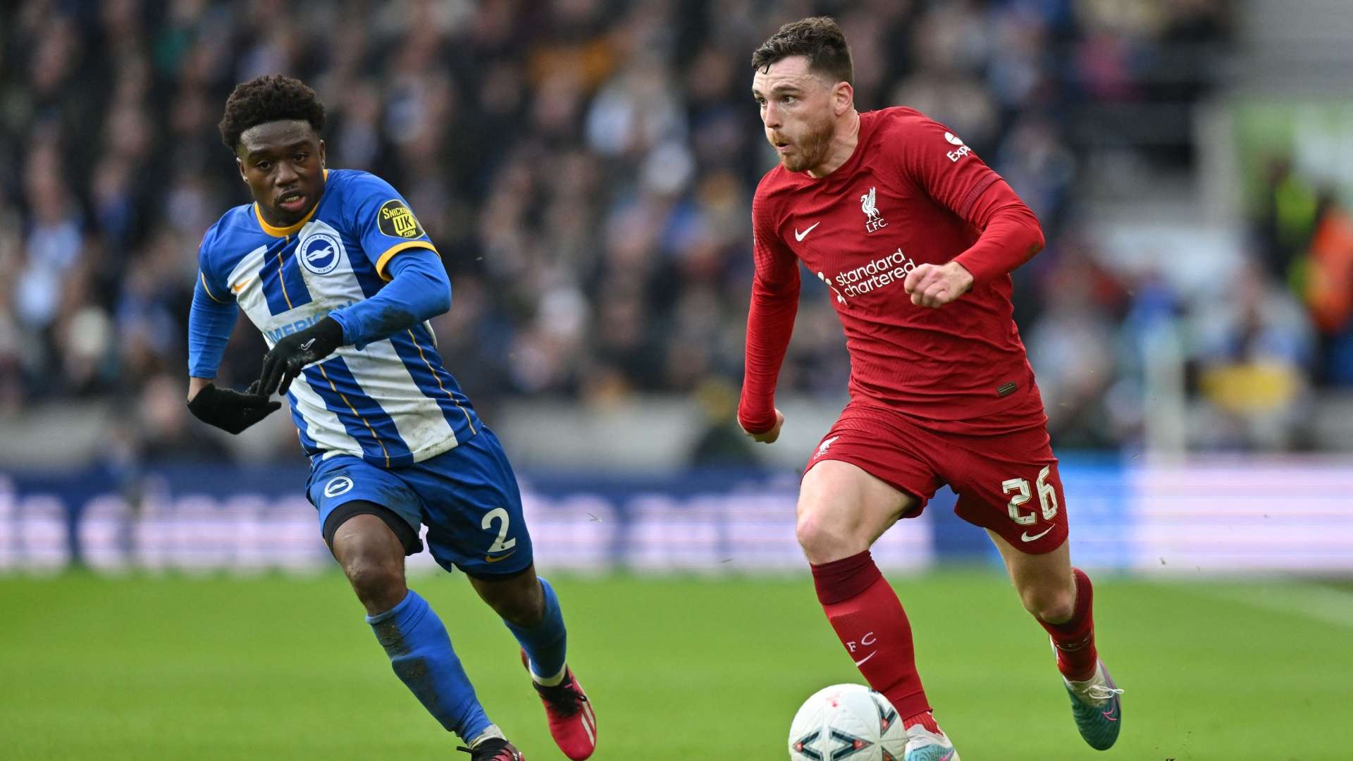 Andrew Robertson Liverpool Brighton 2022-23