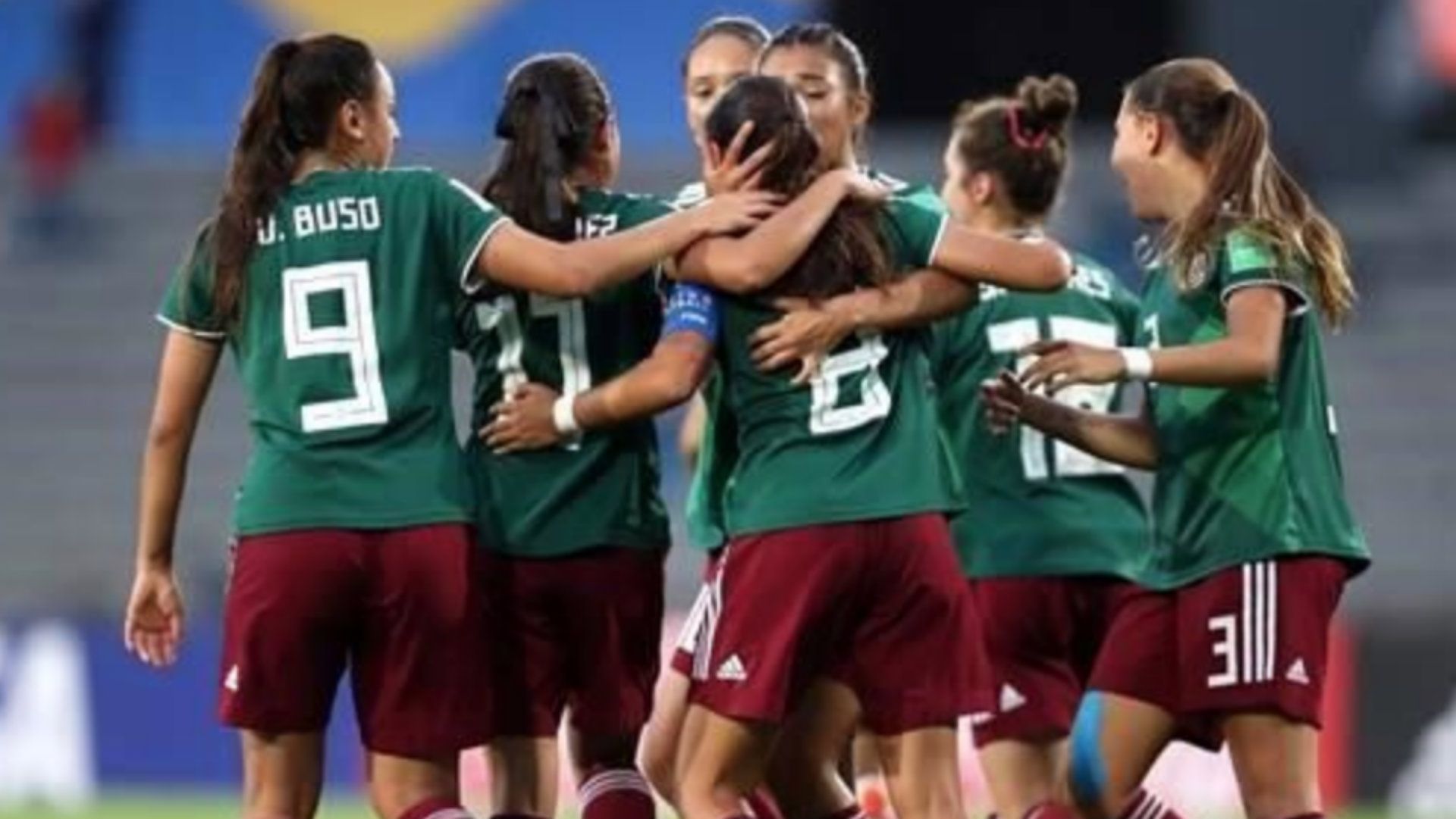 Selección mexicana Sub 17 femenil 281118