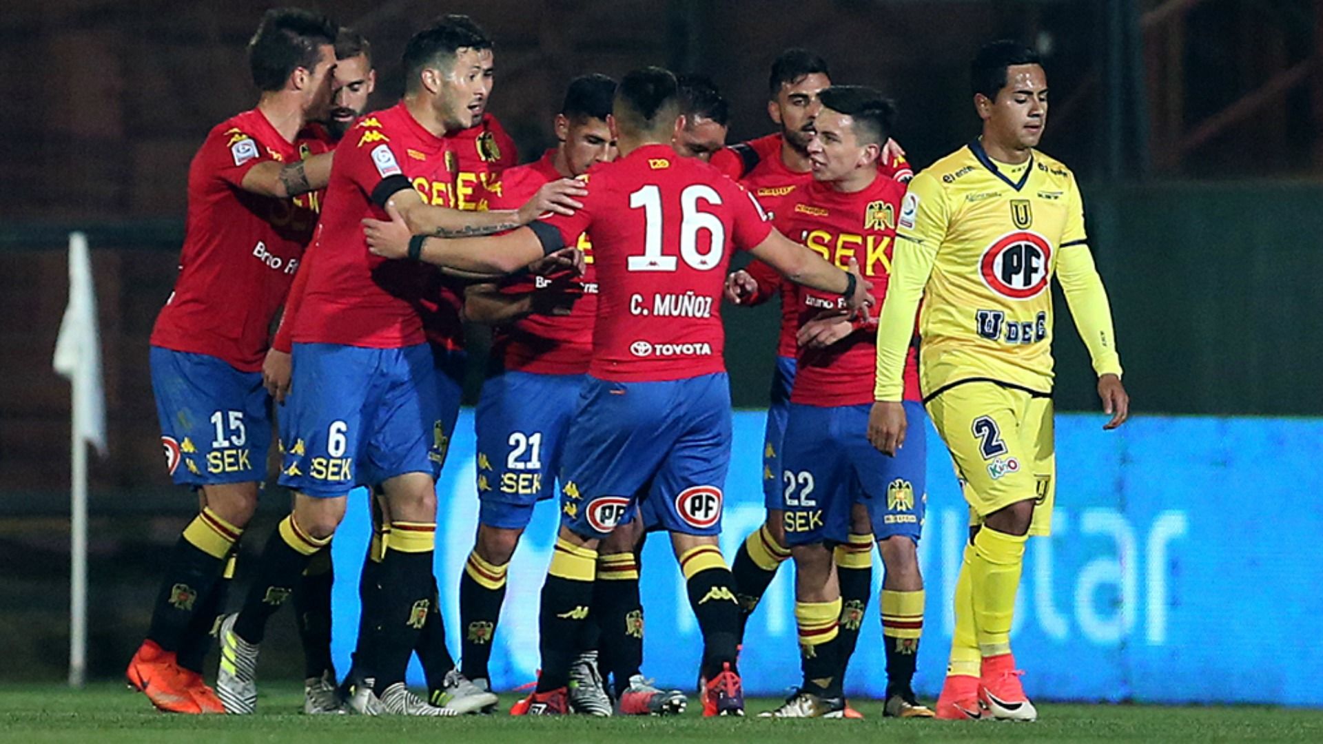 080917 Unión Española Universidad de Concepción Diego Soto Carlos Muñoz Ramiro González