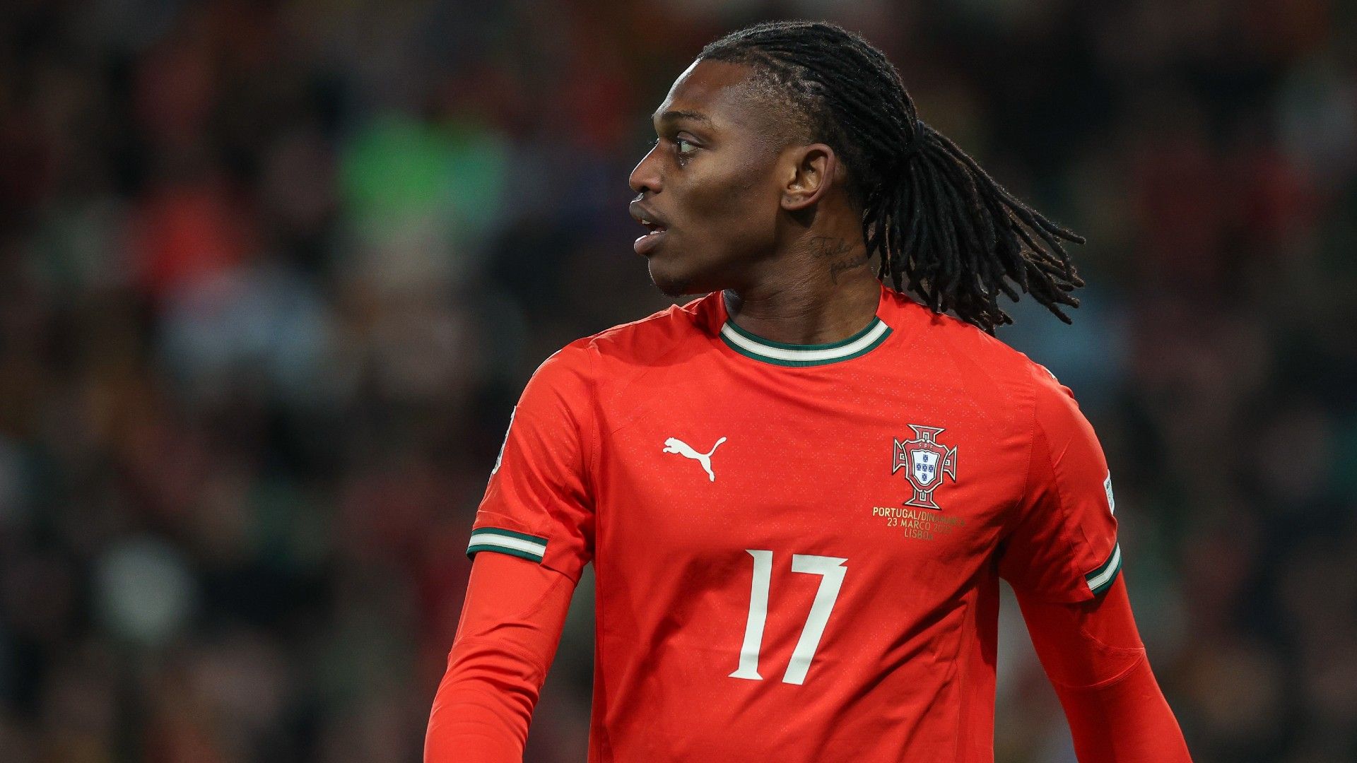 Rafael Leao of Portugal during the UEFA Nations League Quarterfinal