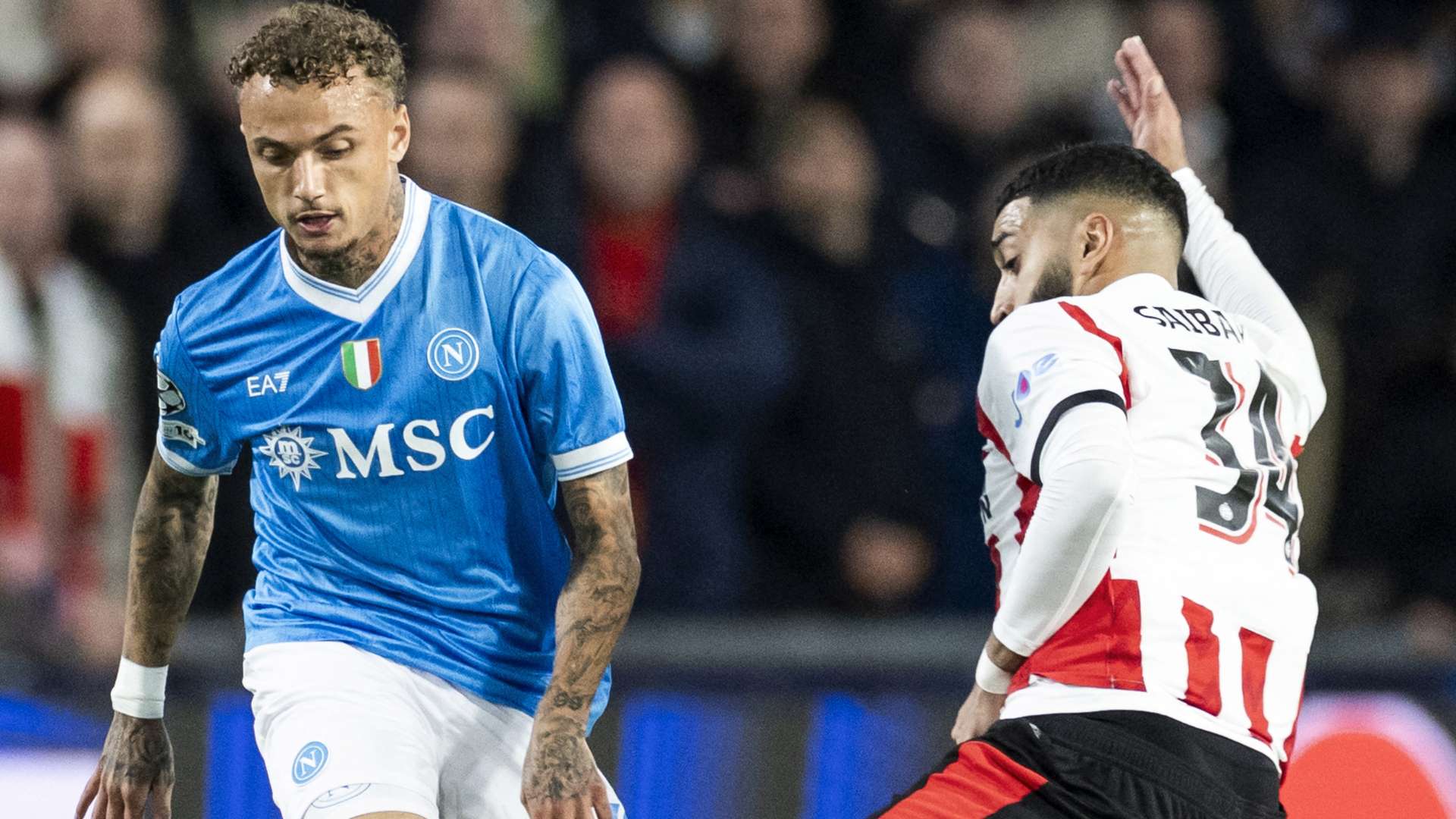 Lang PSV Napoli Champions