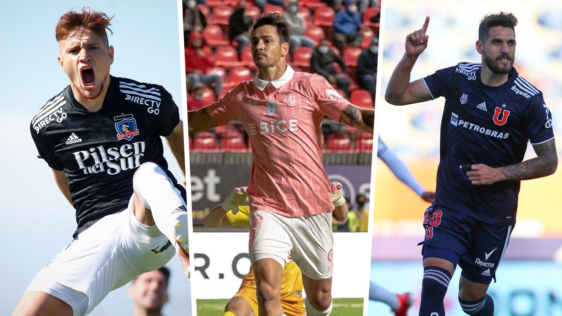 Leonardo Gil, Fernando Zampedri y Joaquín Larrivey