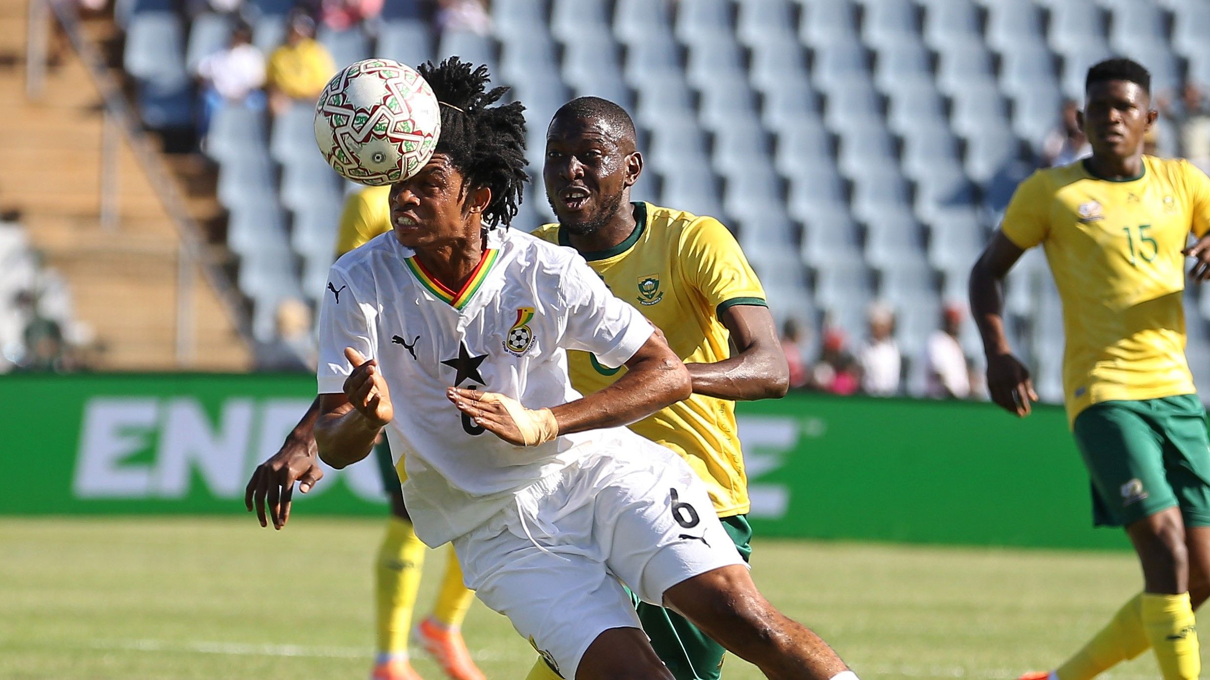 Etse Dogli, Ghana, Aubrey Modiba, Bafana Bafana, December 2025