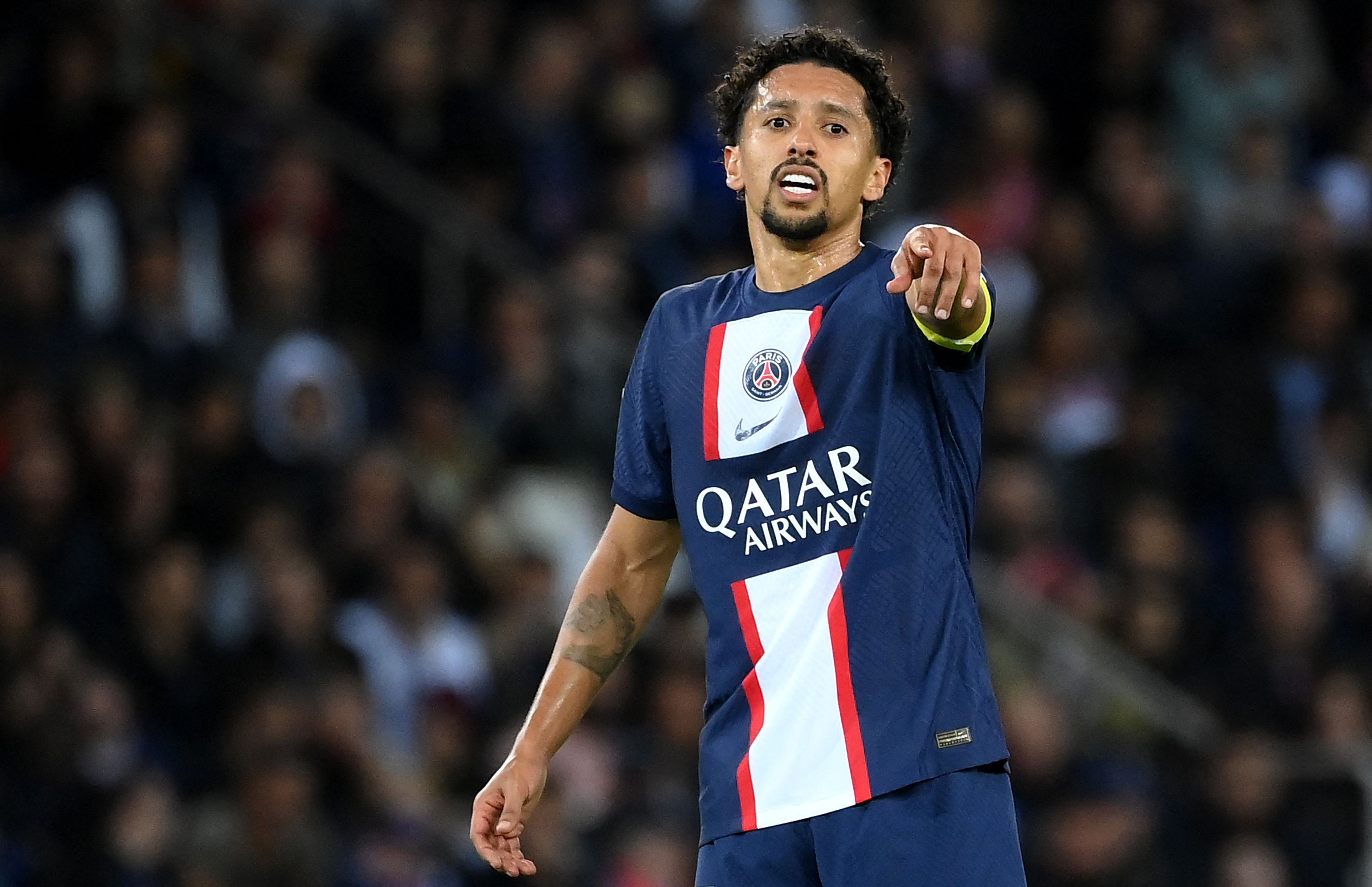 Marquinhos, le capitaine du PSG, a tenté de minimiser la défaite de son équipe face à Lens. 
