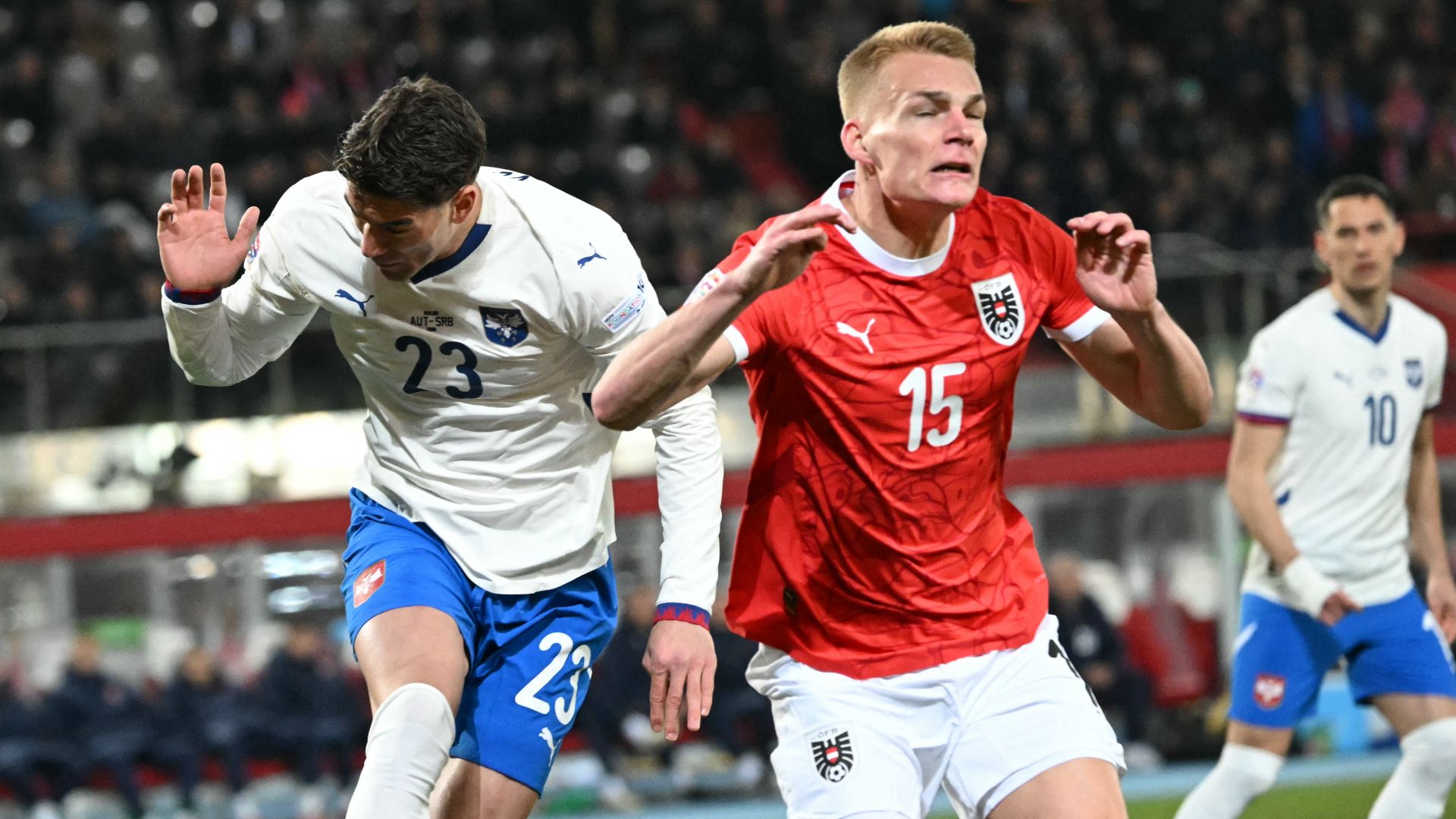 Vlahovic Austria Serbia