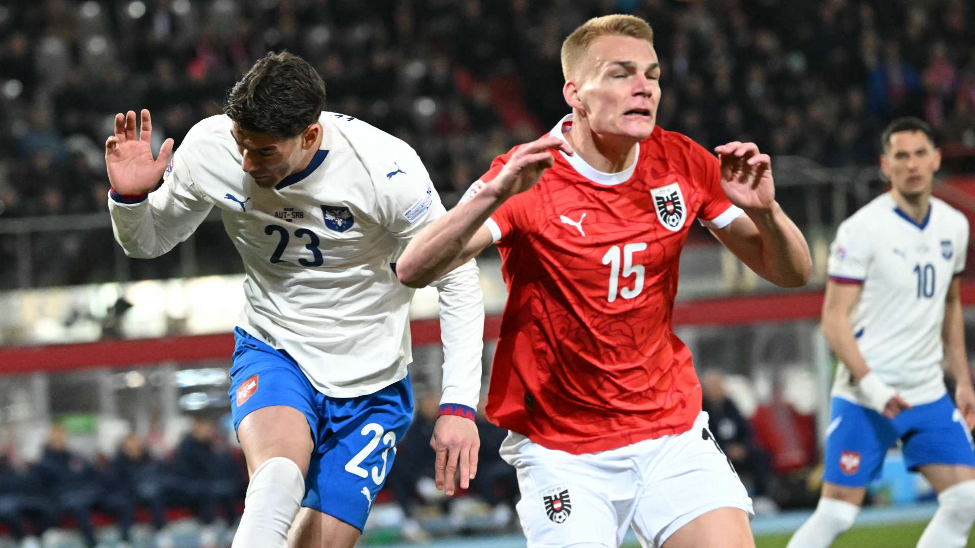 Vlahovic Austria Serbia