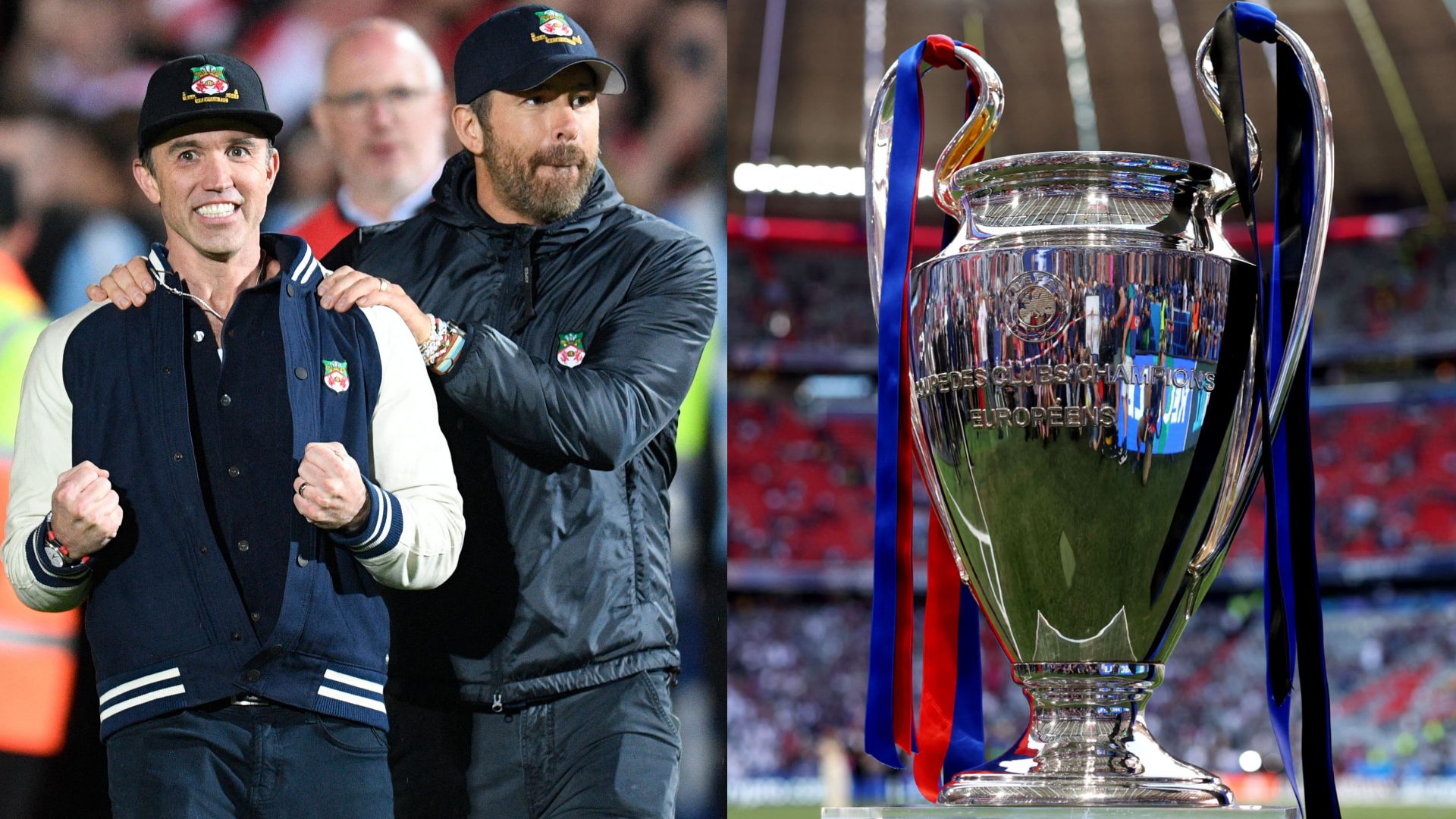 Ryan Reynolds Rob McElhenney Champions League