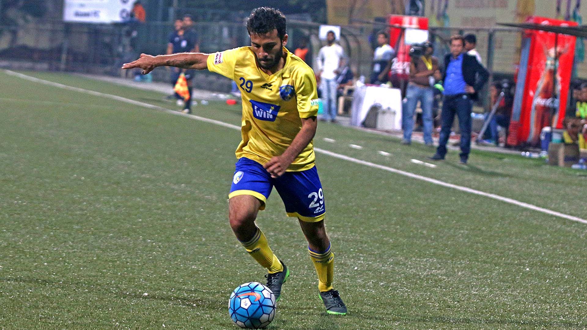 Nikhil Kadam Mumbai FC Aizawl FC I-League 2017