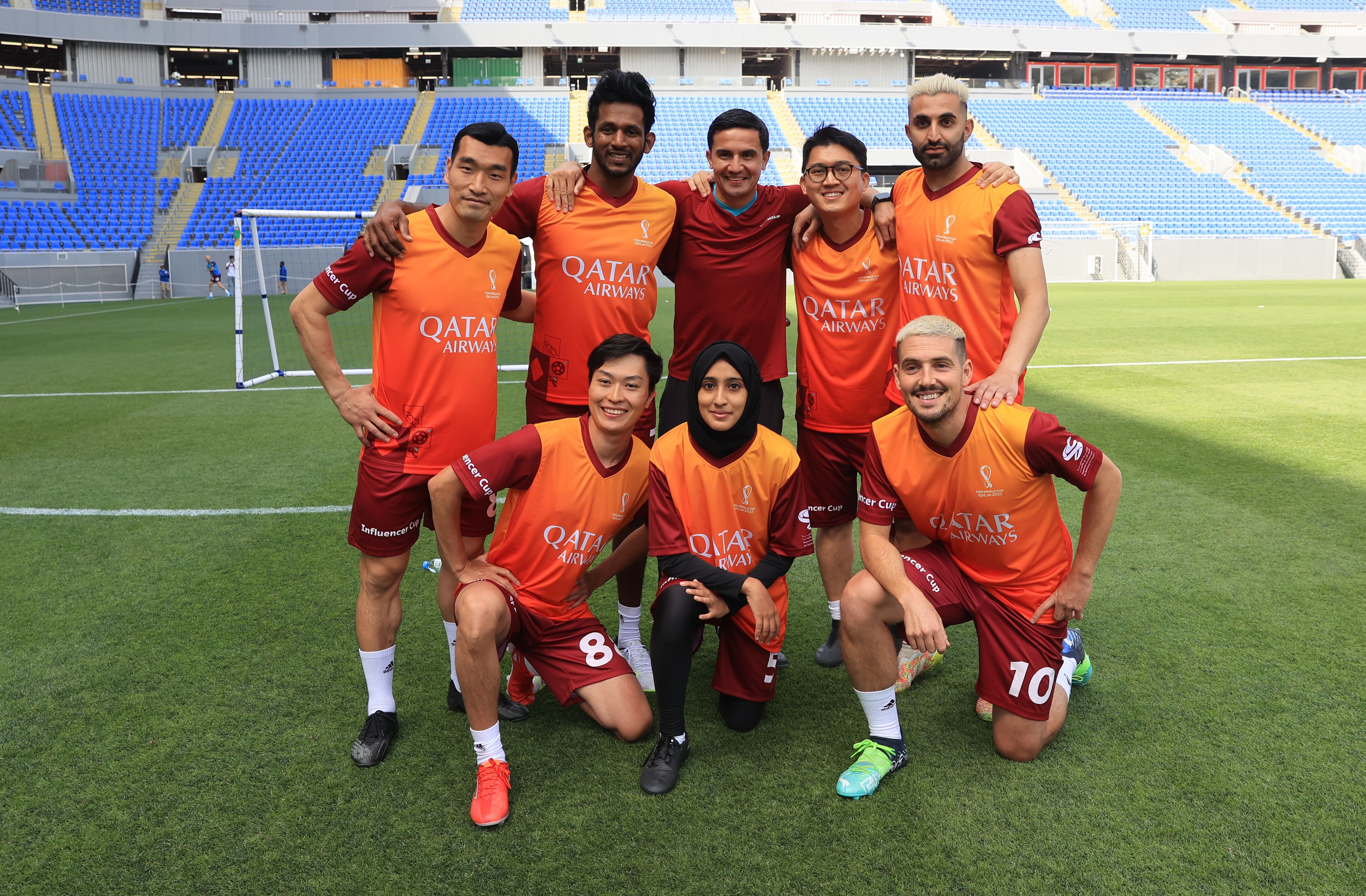 Team Asia at Influencer Cup 2022