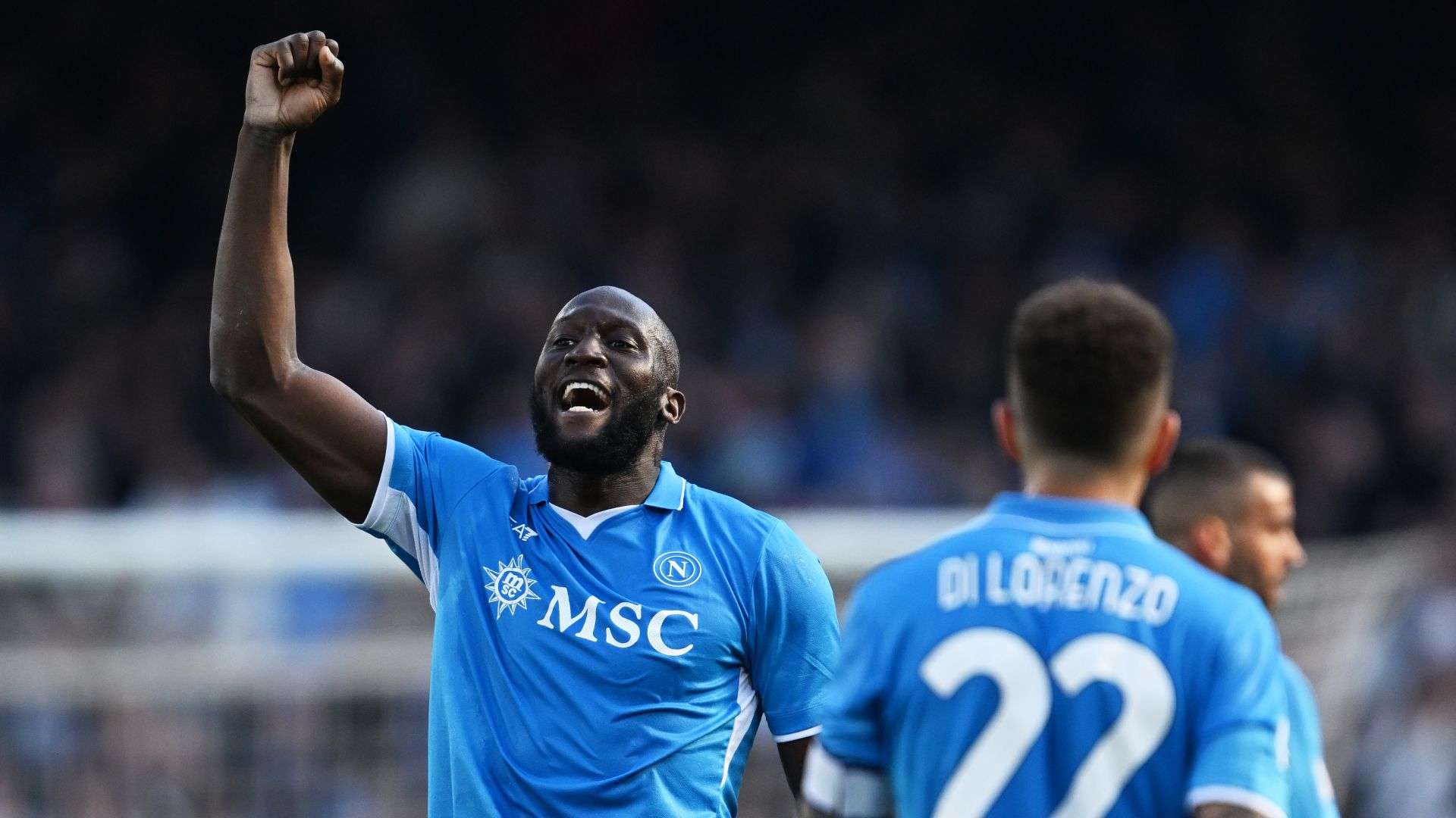 Romelu Lukaku Napoli Fiorentina Serie A