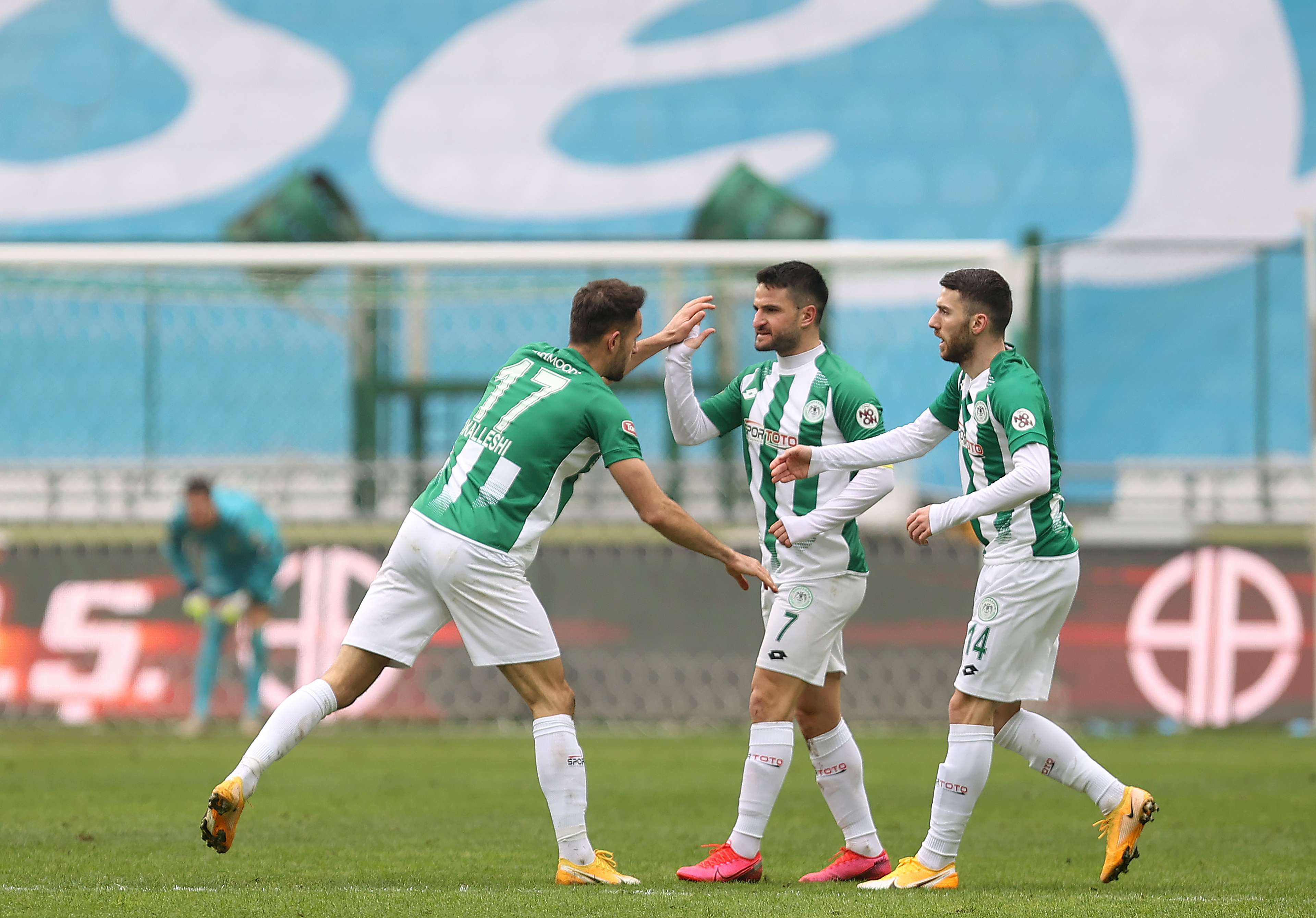 Konyaspor goal celebration 01162021