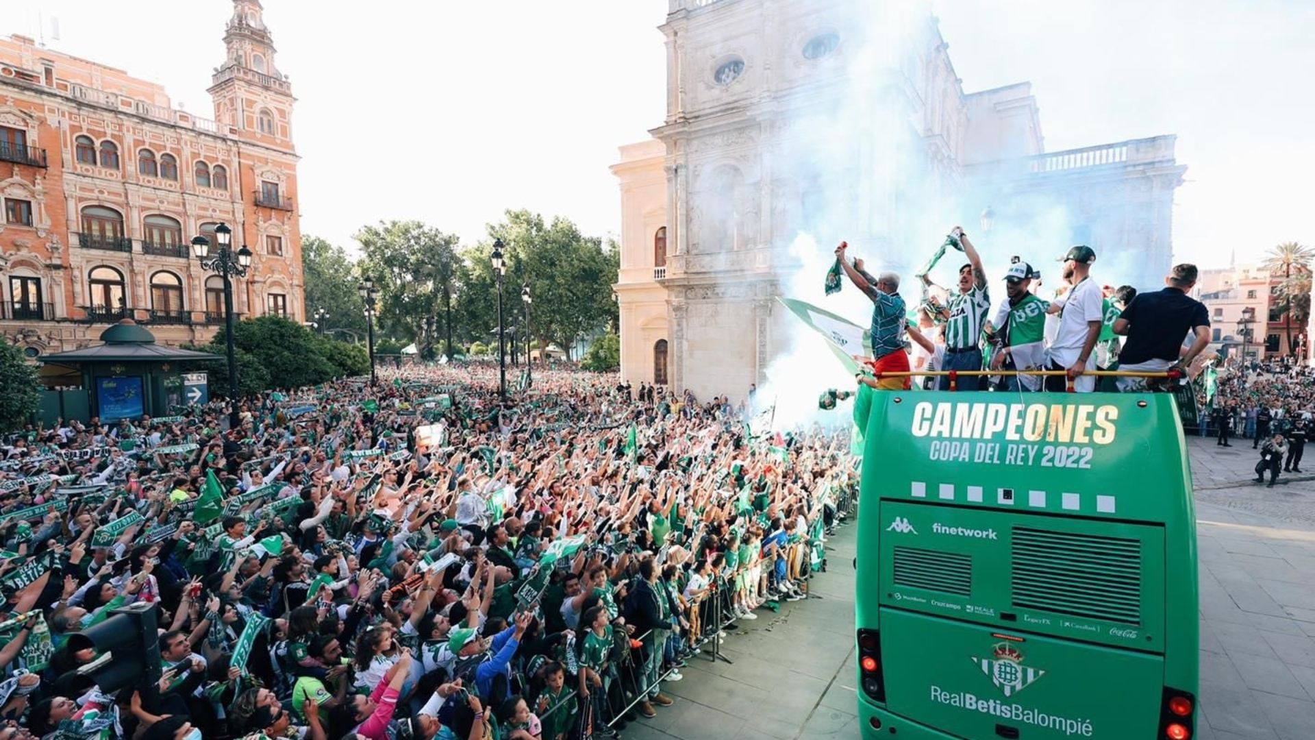 Celebración Betis Copa