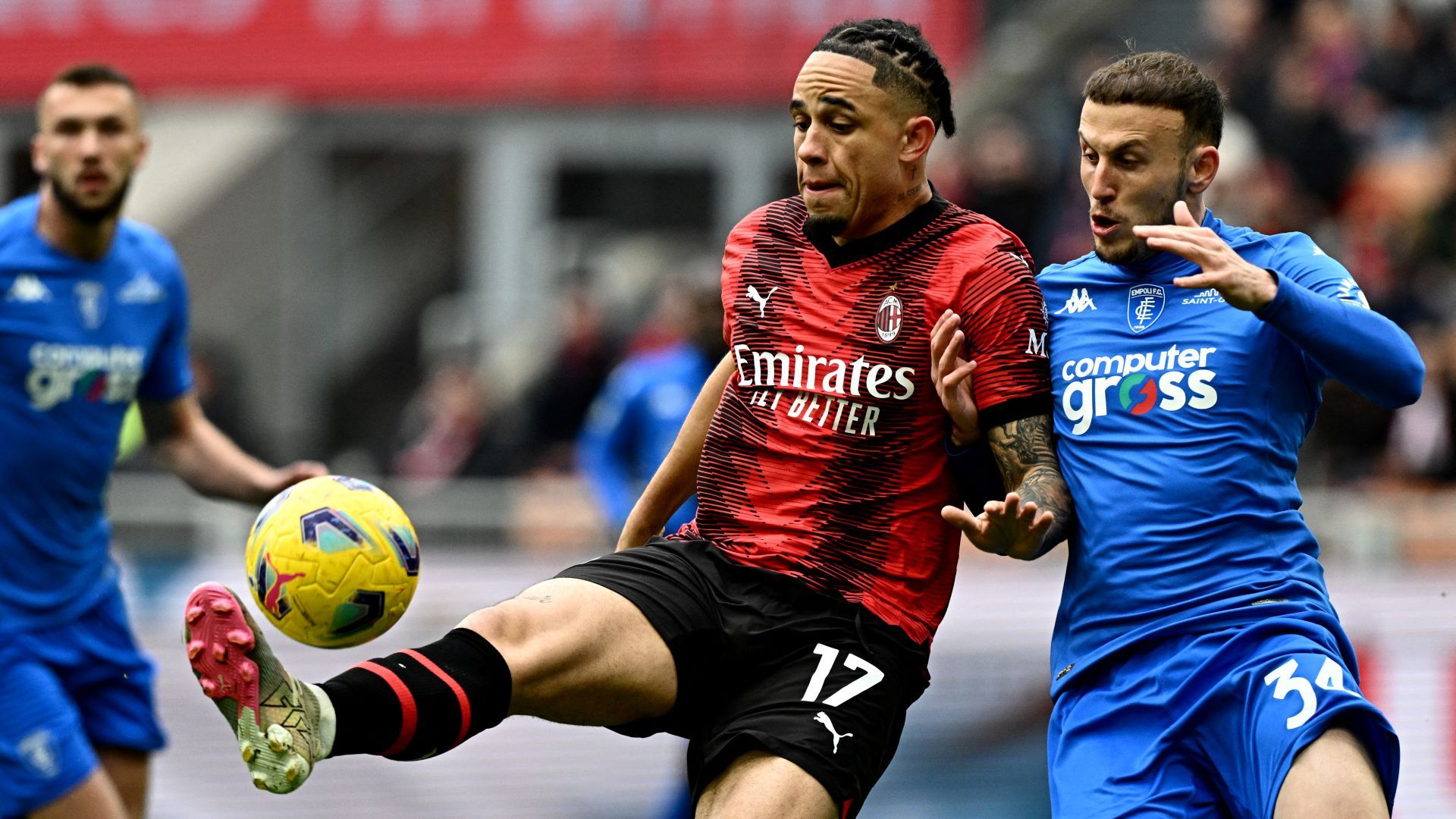 Noah Okafor Milan Empoli Serie A