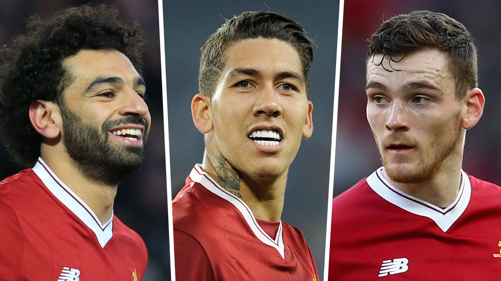 Mohamed Salah Roberto Firmino Andrew Robertson