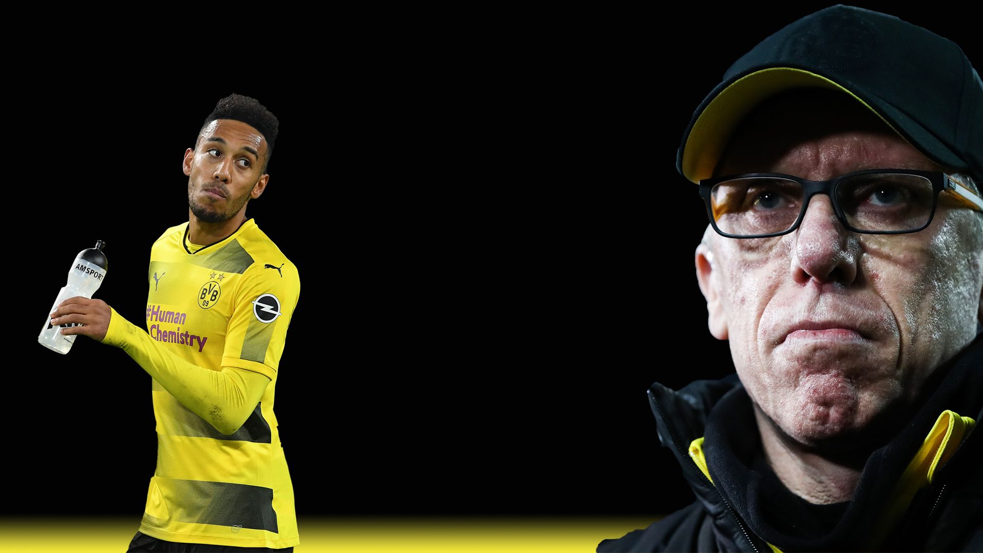 GFX Borussia Dortmund Peter Stöger Pierre-Emerick Aubameyang