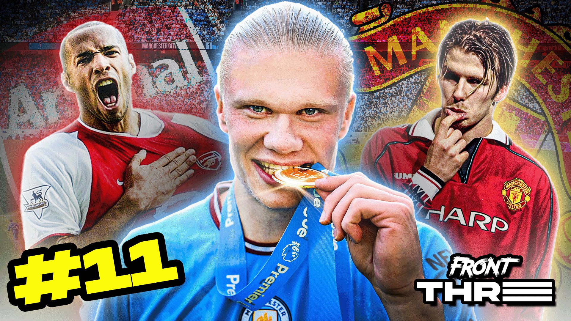 Front Three Man City Best Ever GFX