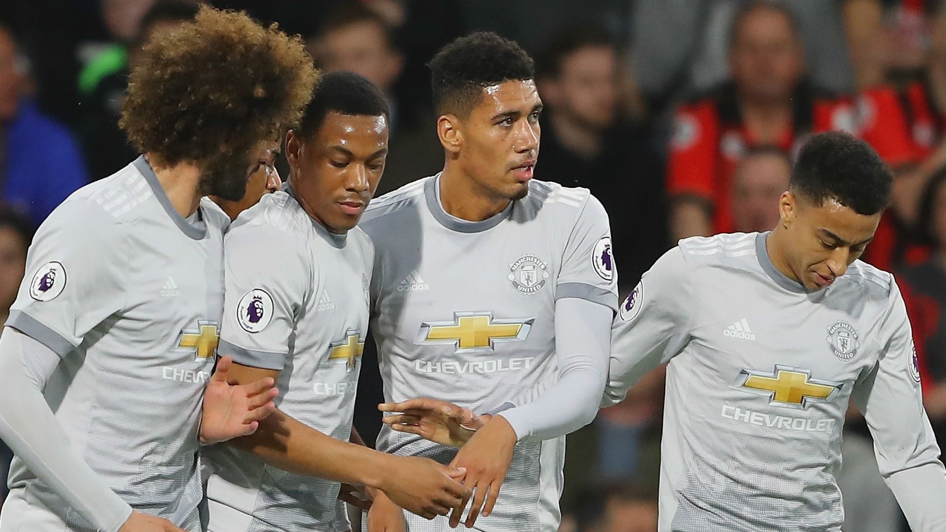 CHRIS SMALLING MANCHESTER UNITED PREMIER LEAGUE 18042018