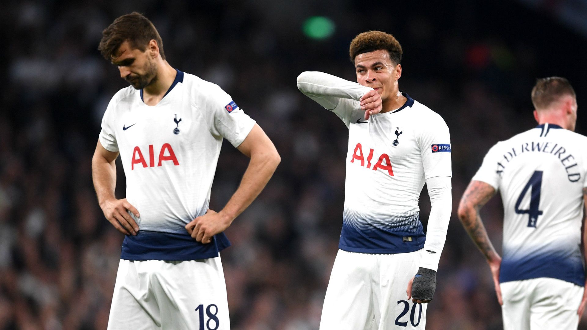 Fernando Llorente Dele Alli Tottenham 2018-19