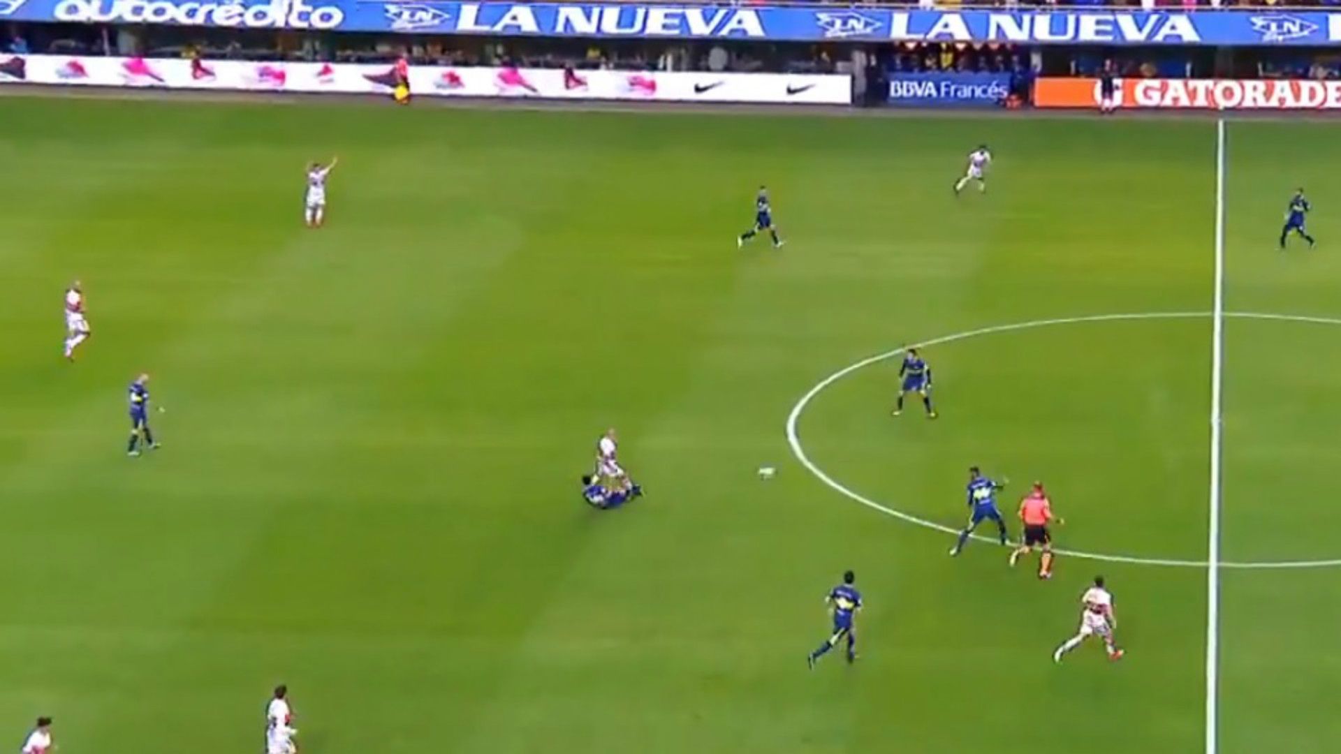 Edwin Cardona Expulsion Boca Chacarita Superliga 01102017