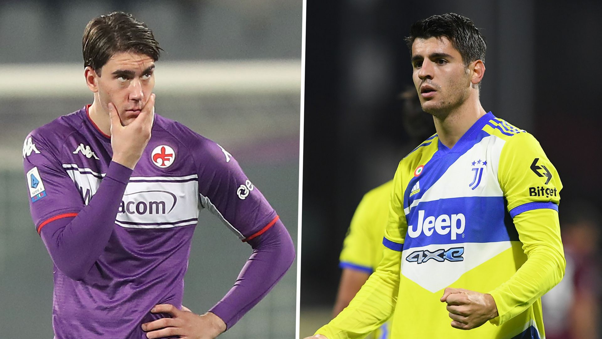 Dusan Vlahovic Alvaro Morata