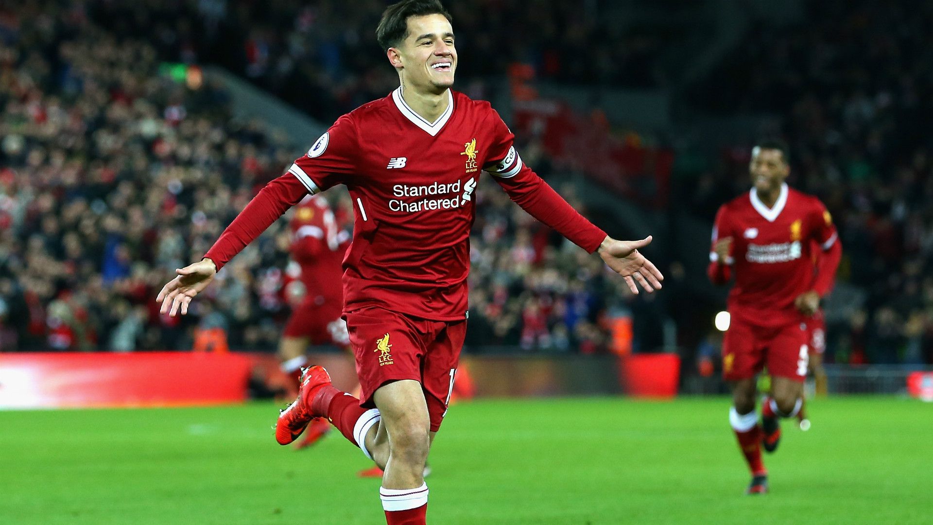 Philippe Coutinho Liverpool Premier League 26122017