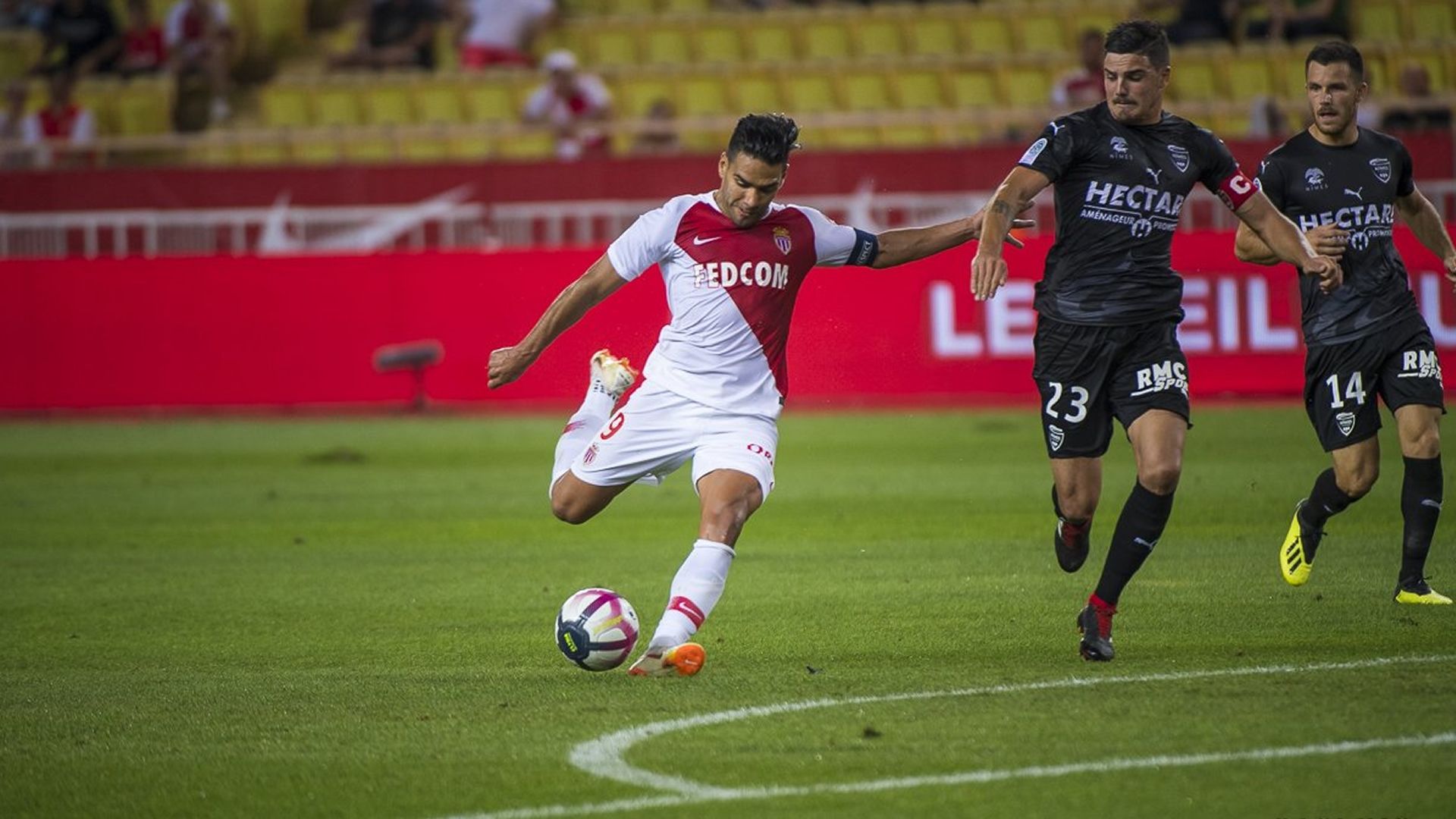 Radamel Falcao García Monaco Nimes Ligue 1 2018