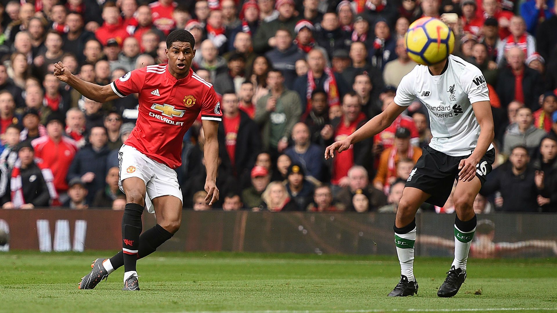 Marcus Rashford Manchester United Liverpool 100318