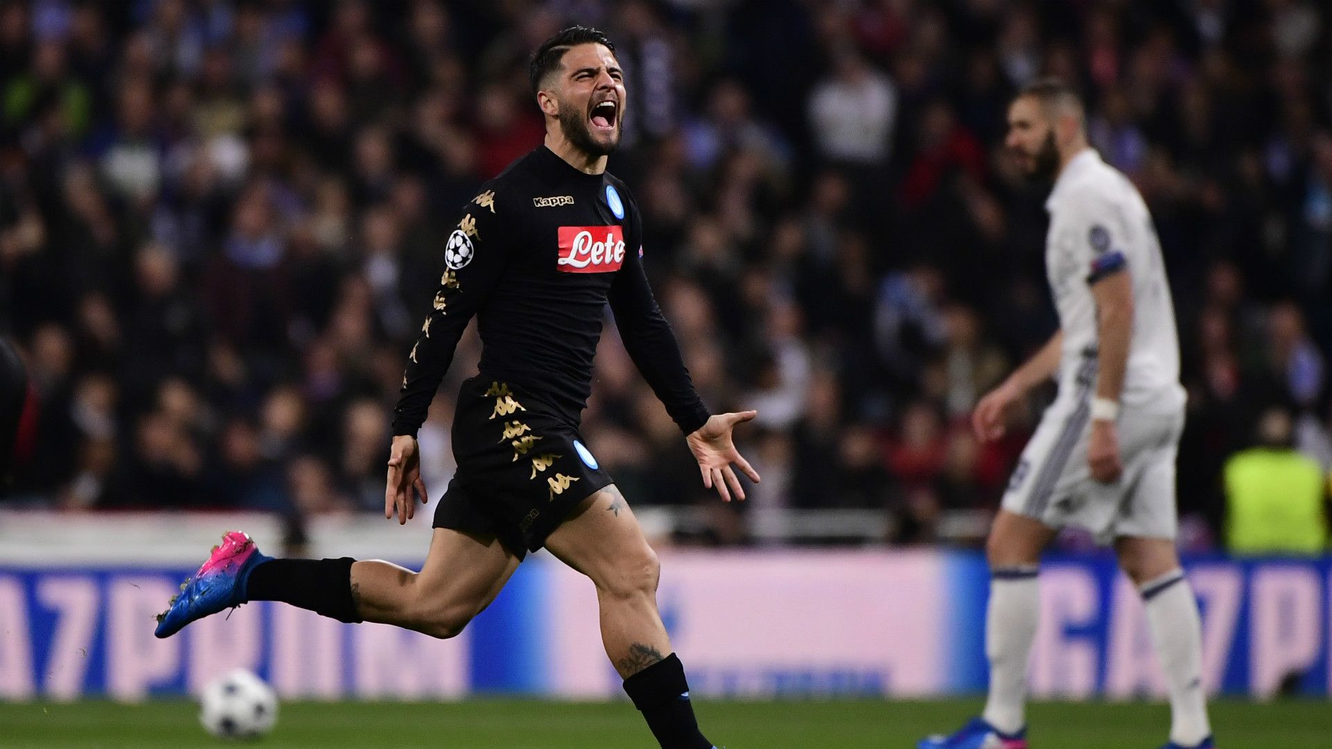 Lorenzo Insigne Real Madrid Napoli Champions League