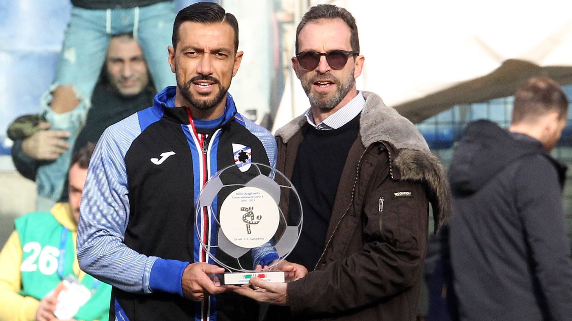 ONLY GERMANY Fabio Quagliarella Umberto Calcagno Sampdoria 2020