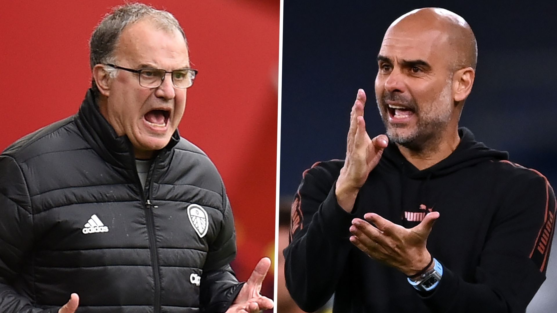 Marcelo Bielsa Pep Guardiola GFX